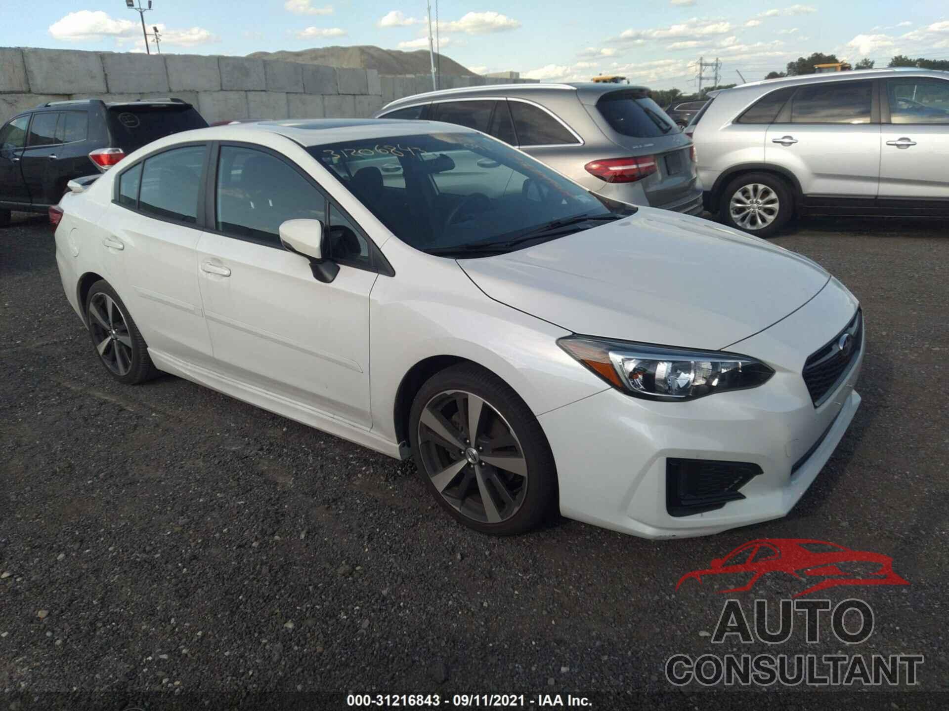 SUBARU IMPREZA 2018 - 4S3GKAL67J1608141