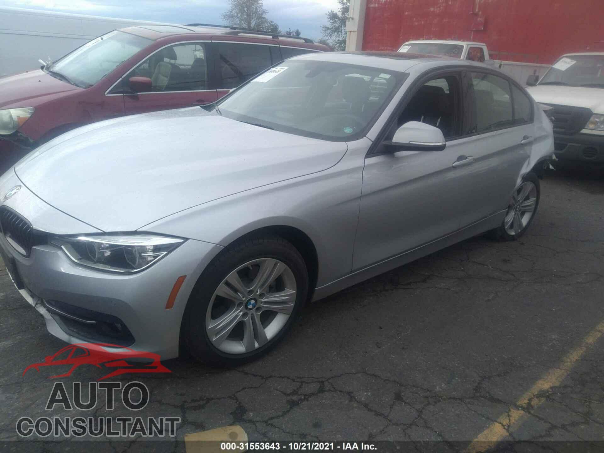 BMW 3 SERIES 2016 - WBA8E3G53GNU38528