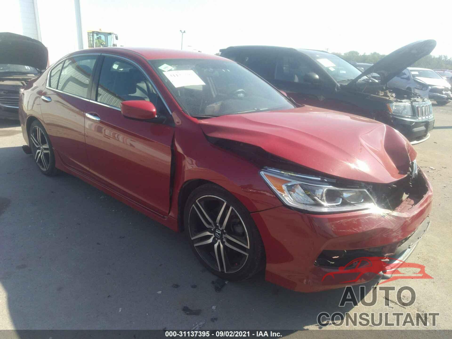 HONDA ACCORD SEDAN 2017 - 1HGCR2F15HA193607