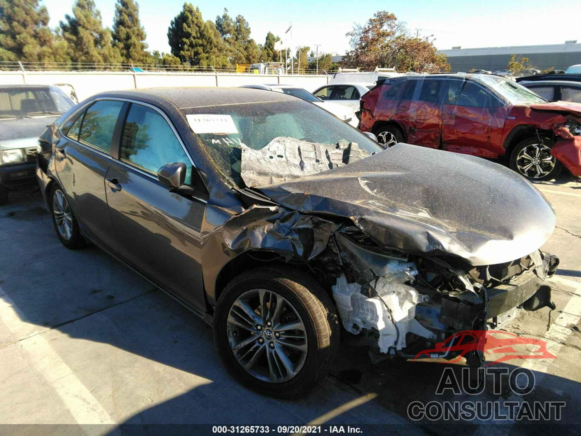 TOYOTA CAMRY 2016 - 4T1BF1FK9GU224694
