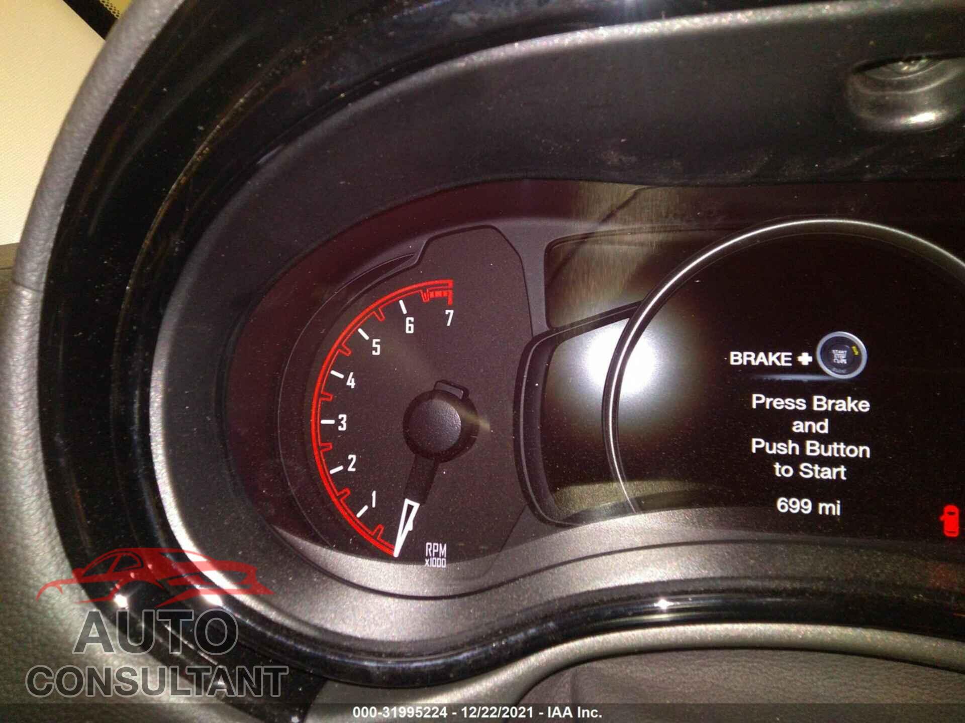 DODGE DURANGO 2021 - 1C4RDJFG3MC642707