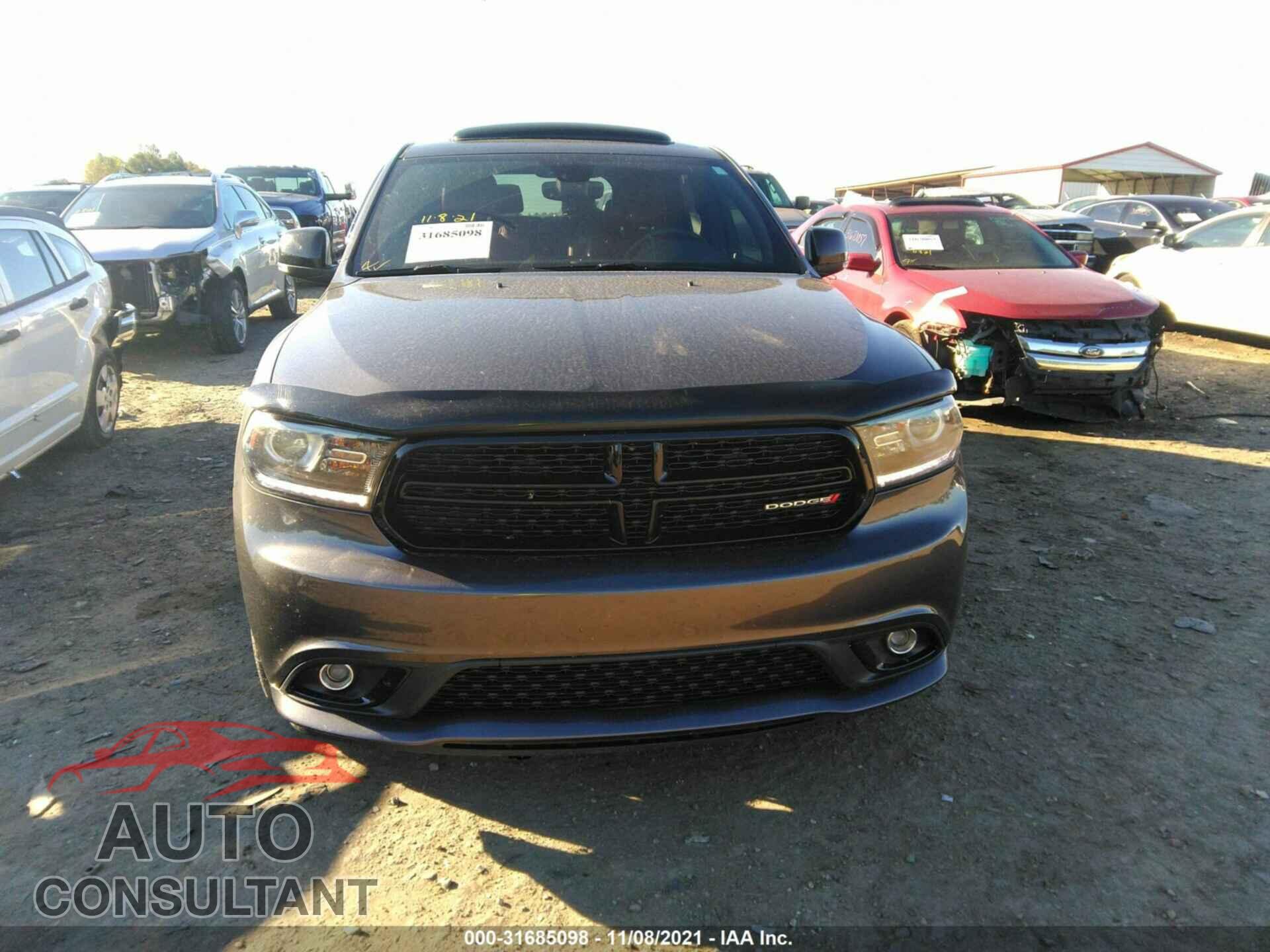 DODGE DURANGO 2017 - 1C4SDHCT8HC615066