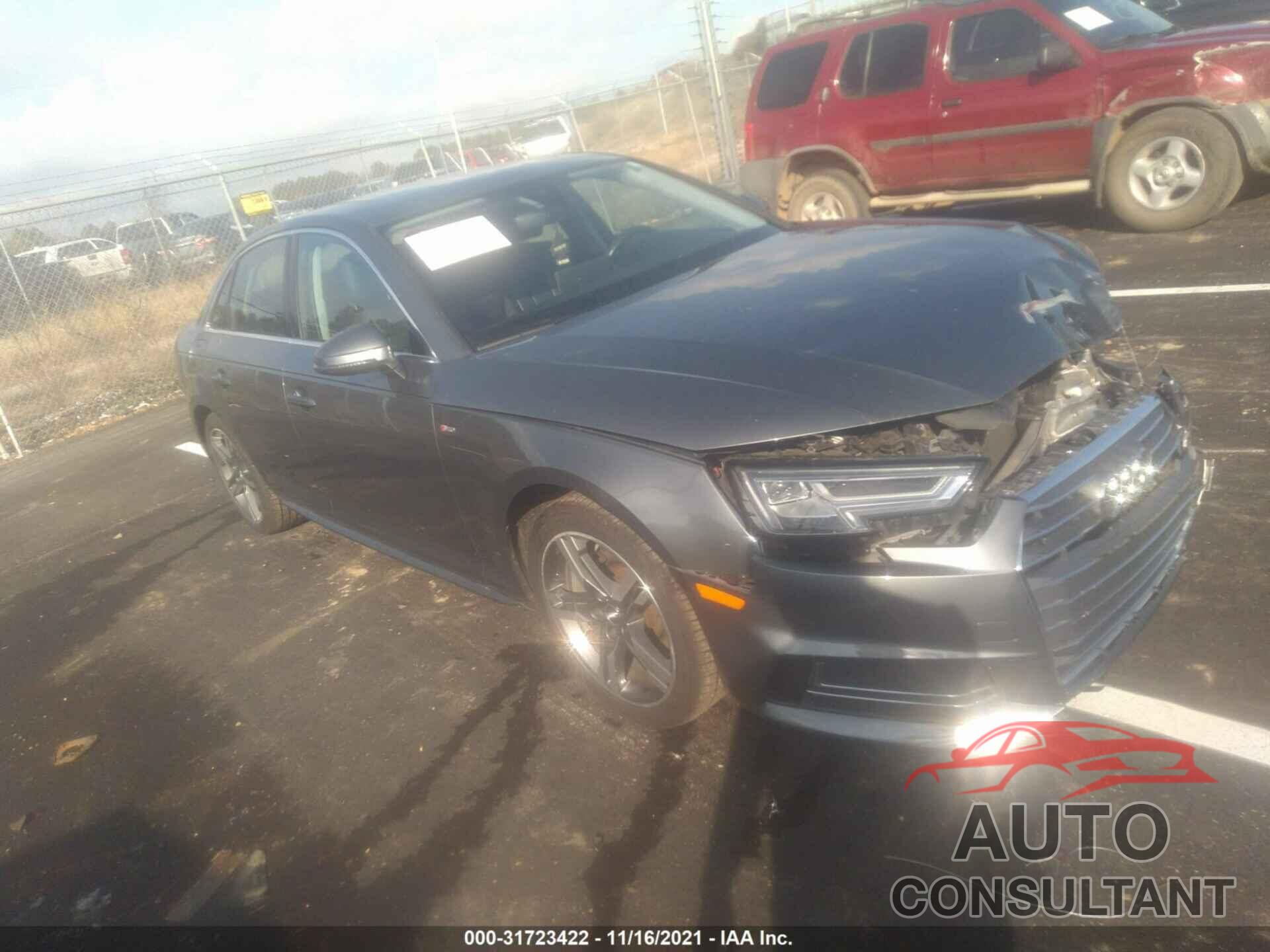 AUDI A4 2017 - WAUENAF47HN009653