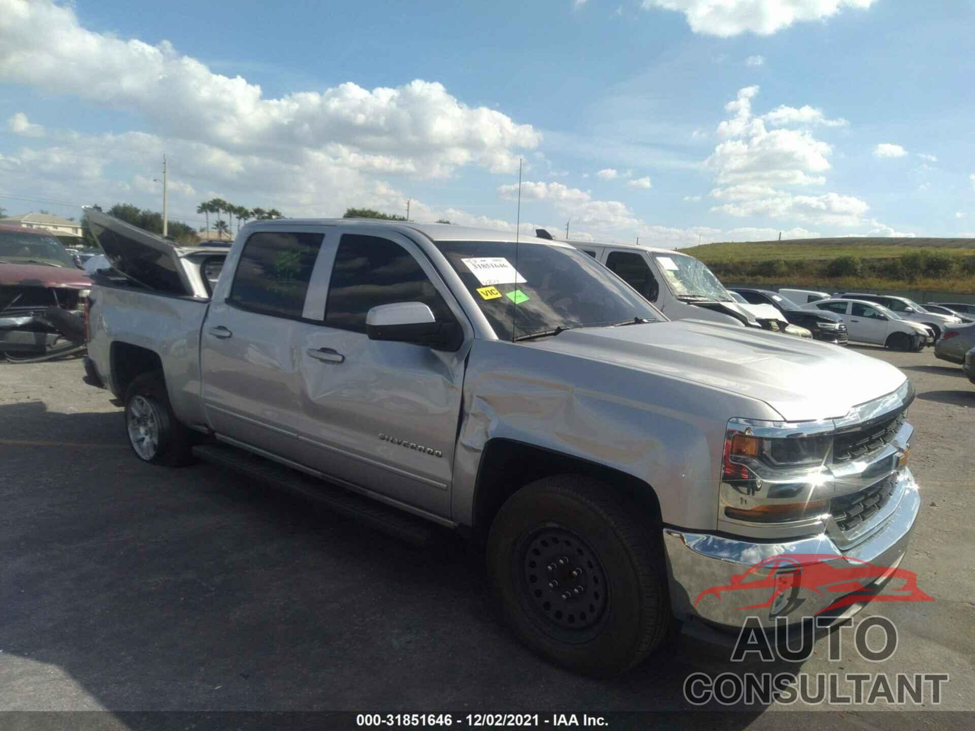 CHEVROLET SILVERADO 1500 2018 - 3GCPCREC1JG540922