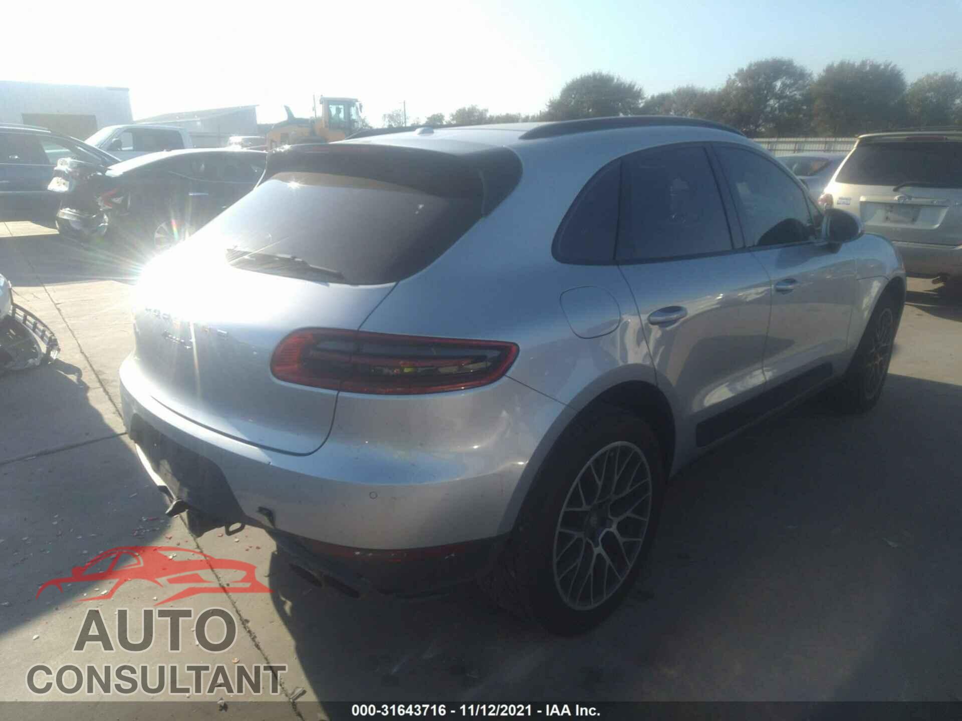 PORSCHE MACAN 2016 - WP1AB2A59GLB46294