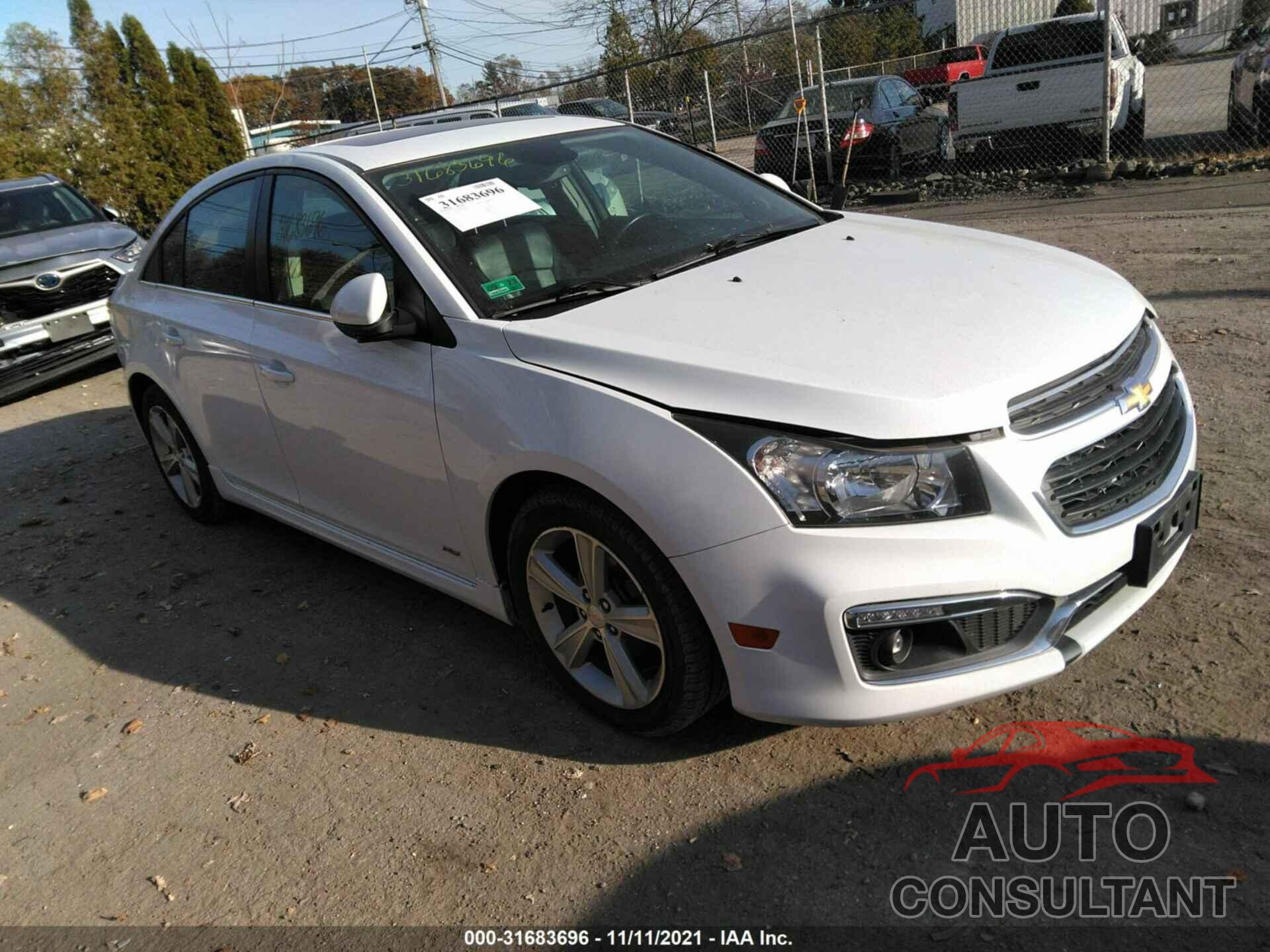 CHEVROLET CRUZE LIMITED 2016 - 1G1PF5SB1G7138018