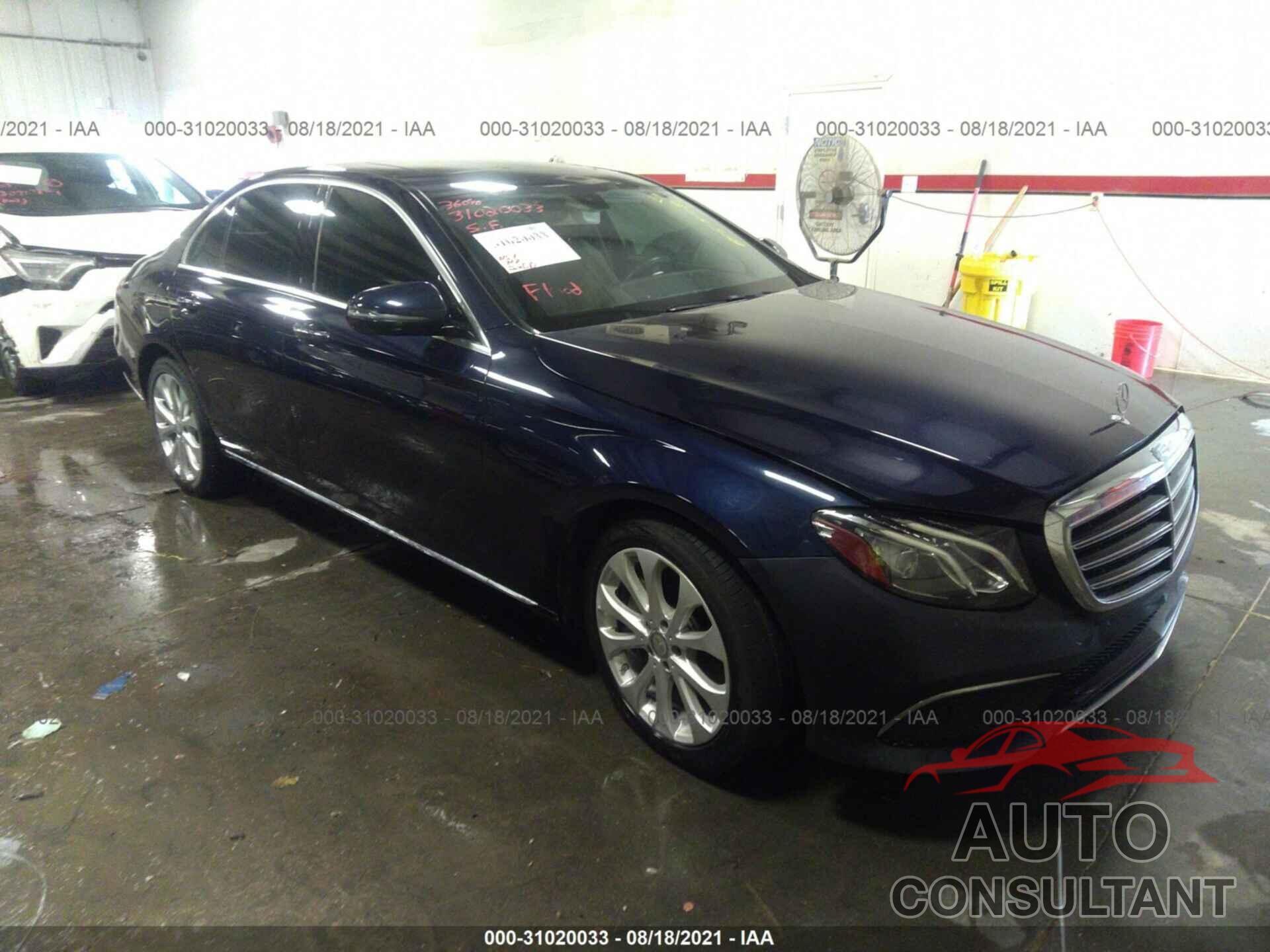 MERCEDES-BENZ E-CLASS 2017 - WDDZF4KB3HA098853