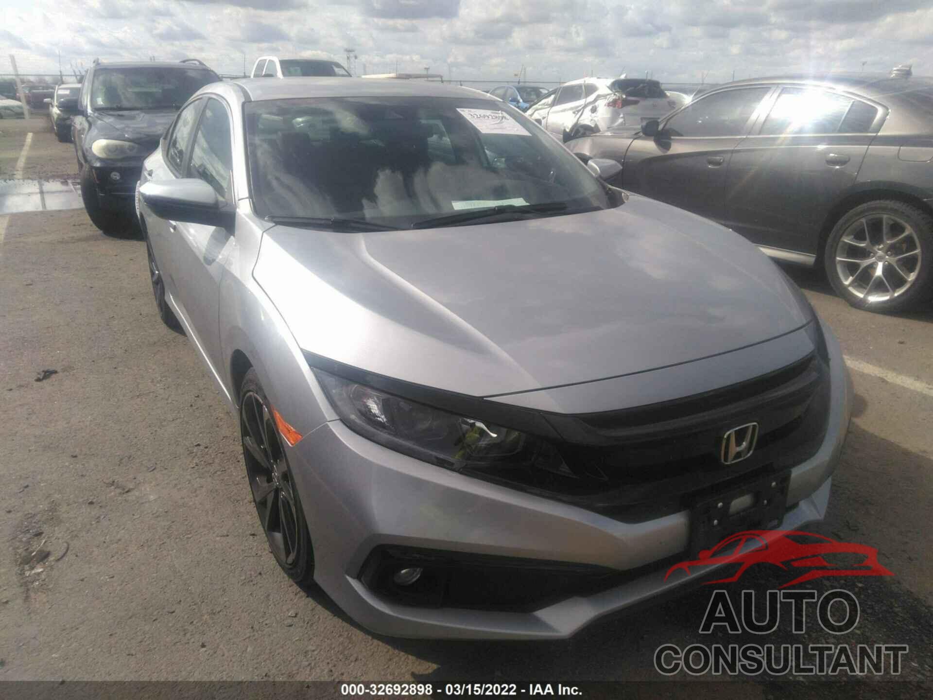 HONDA CIVIC SEDAN 2021 - 19XFC2F84ME202010