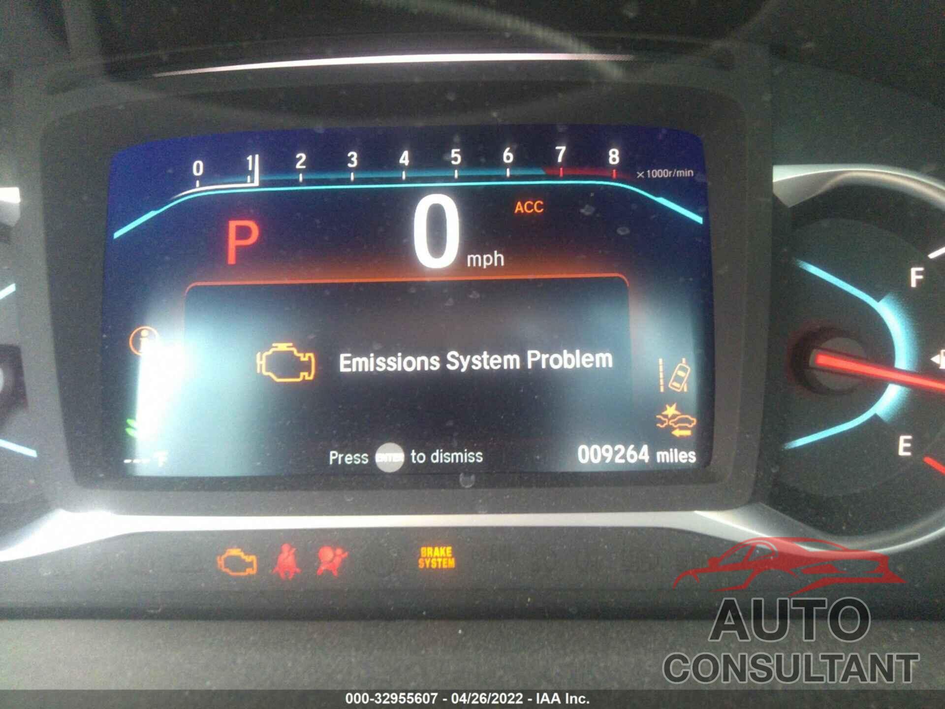 HONDA PILOT 2021 - 5FNYF6H34MB036400