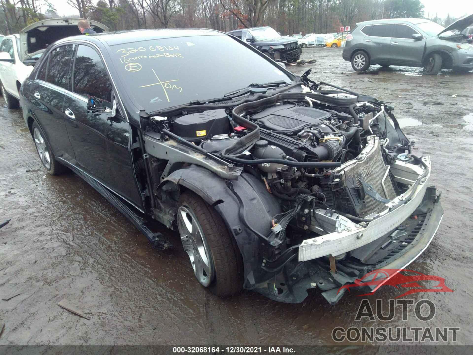 MERCEDES-BENZ E-CLASS 2016 - WDDHF8JB2GB308176