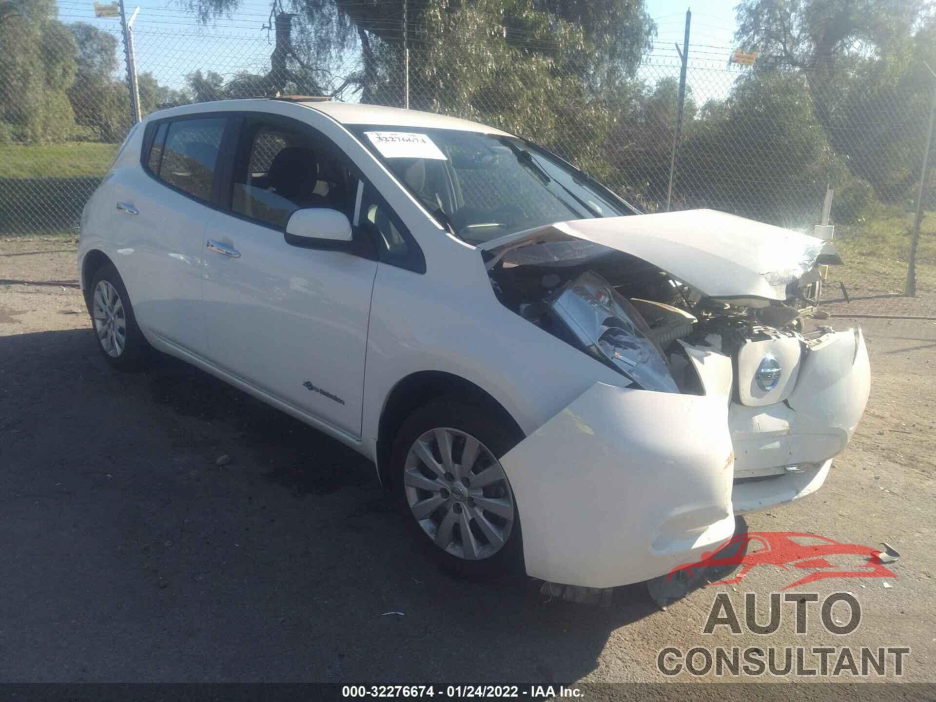 NISSAN LEAF 2016 - 1N4AZ0CP3GC304344