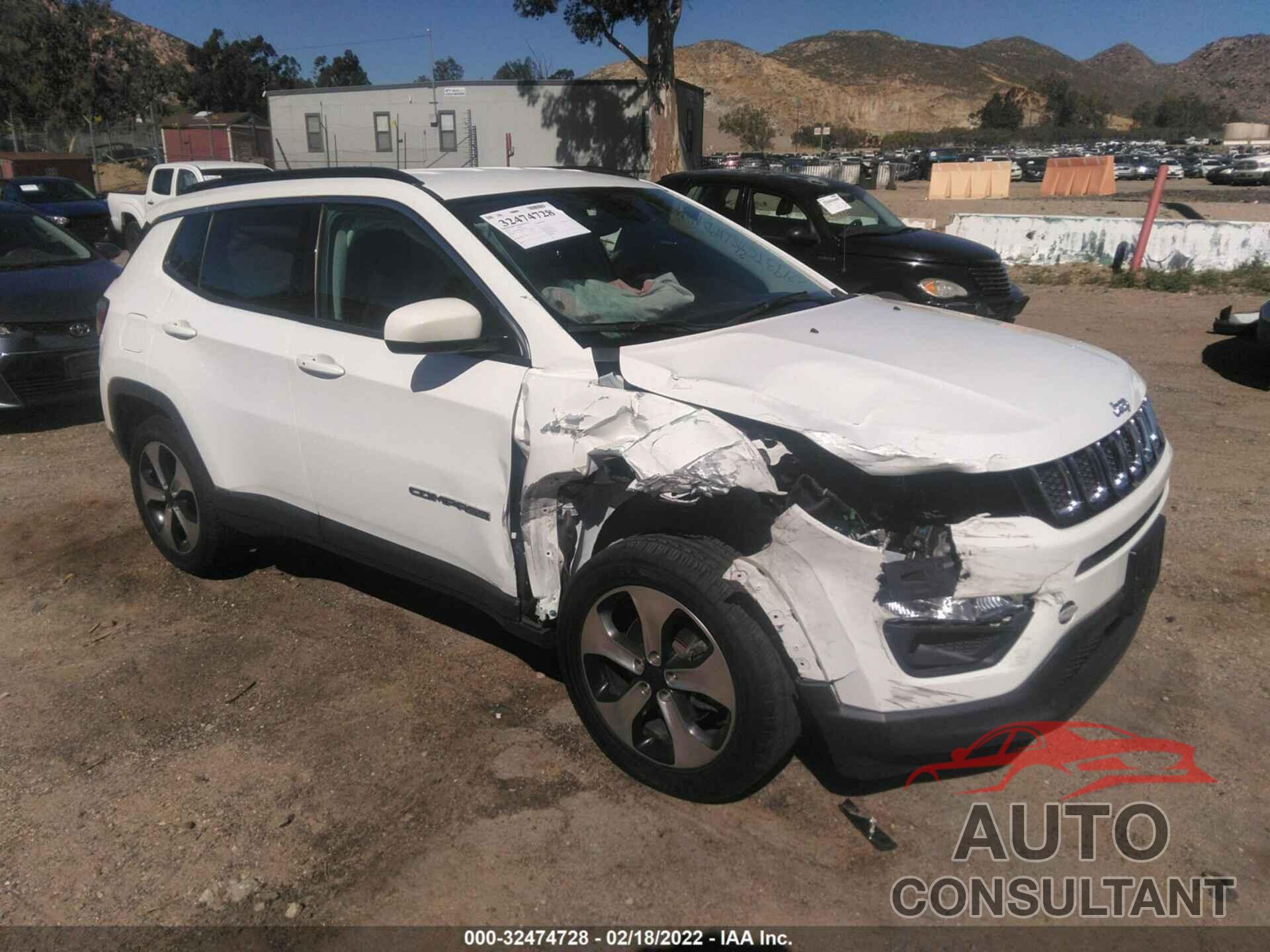 JEEP COMPASS 2017 - 3C4NJCBB2HT632516