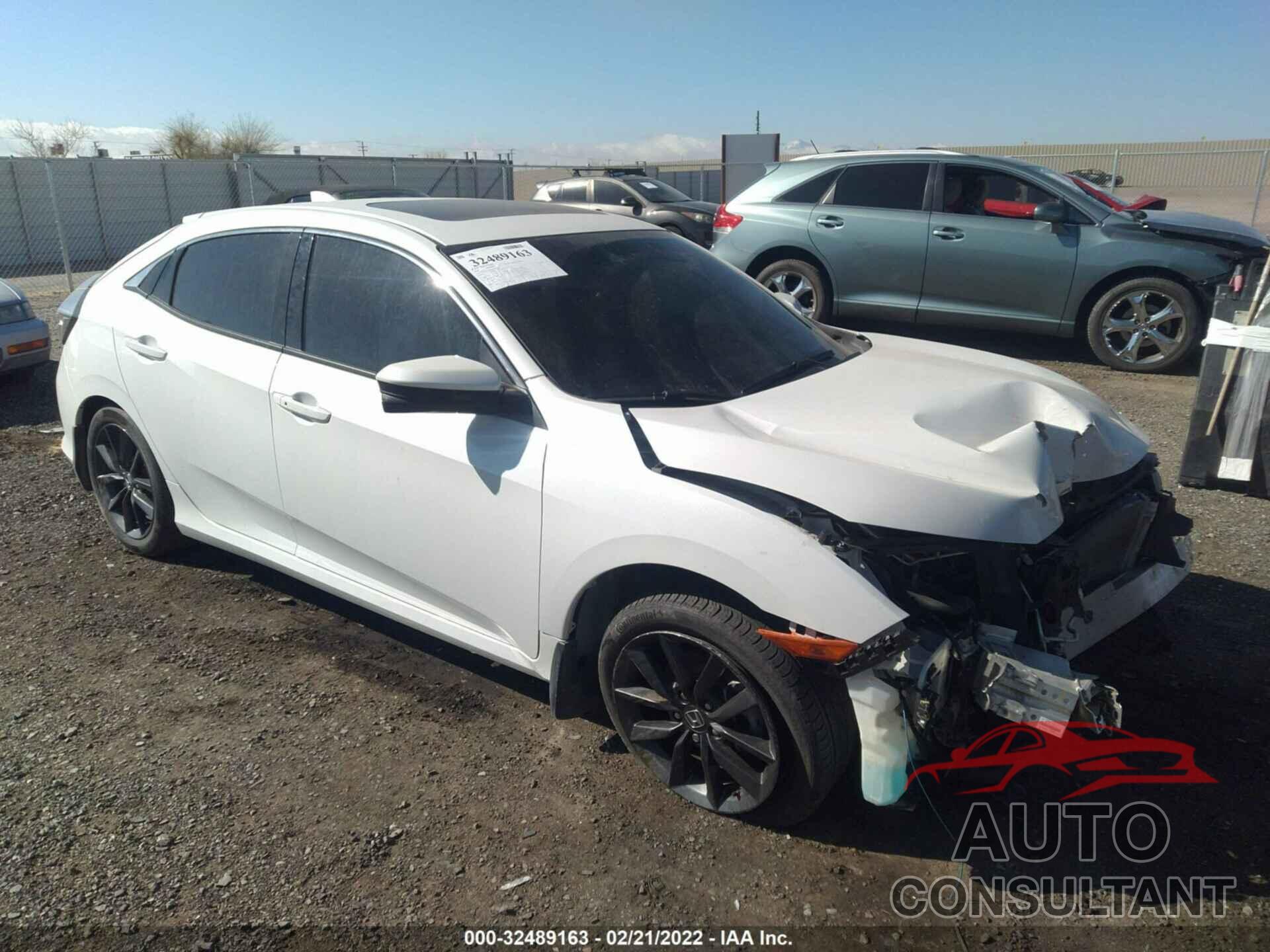 HONDA CIVIC HATCHBACK 2020 - SHHFK7H6XLU409391
