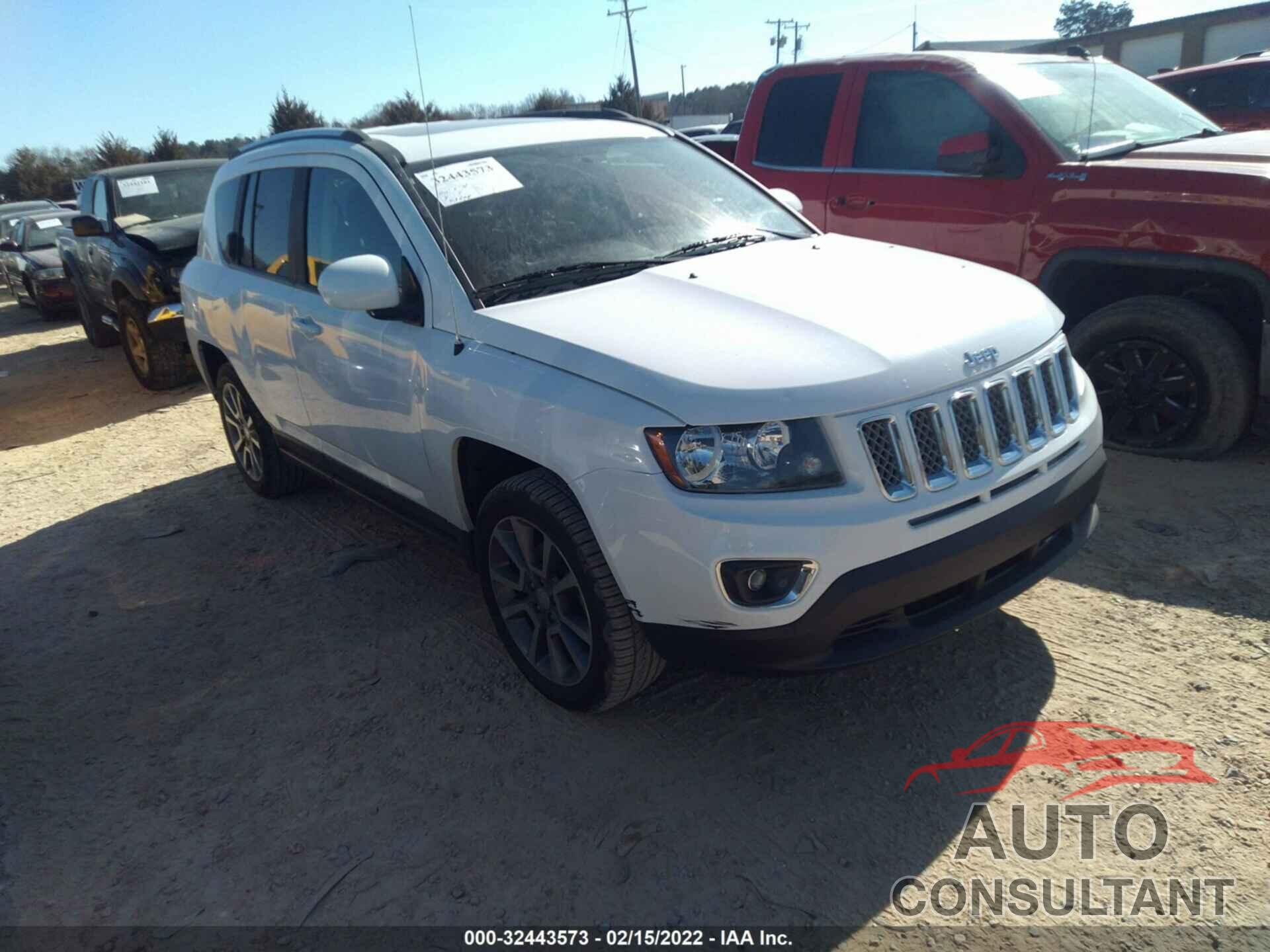 JEEP COMPASS 2017 - 1C4NJCEA6HD125885