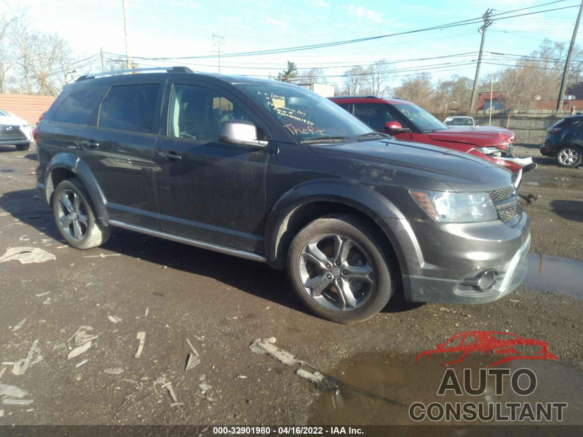 DODGE JOURNEY 2017 - 3C4PDCGB8HT548757