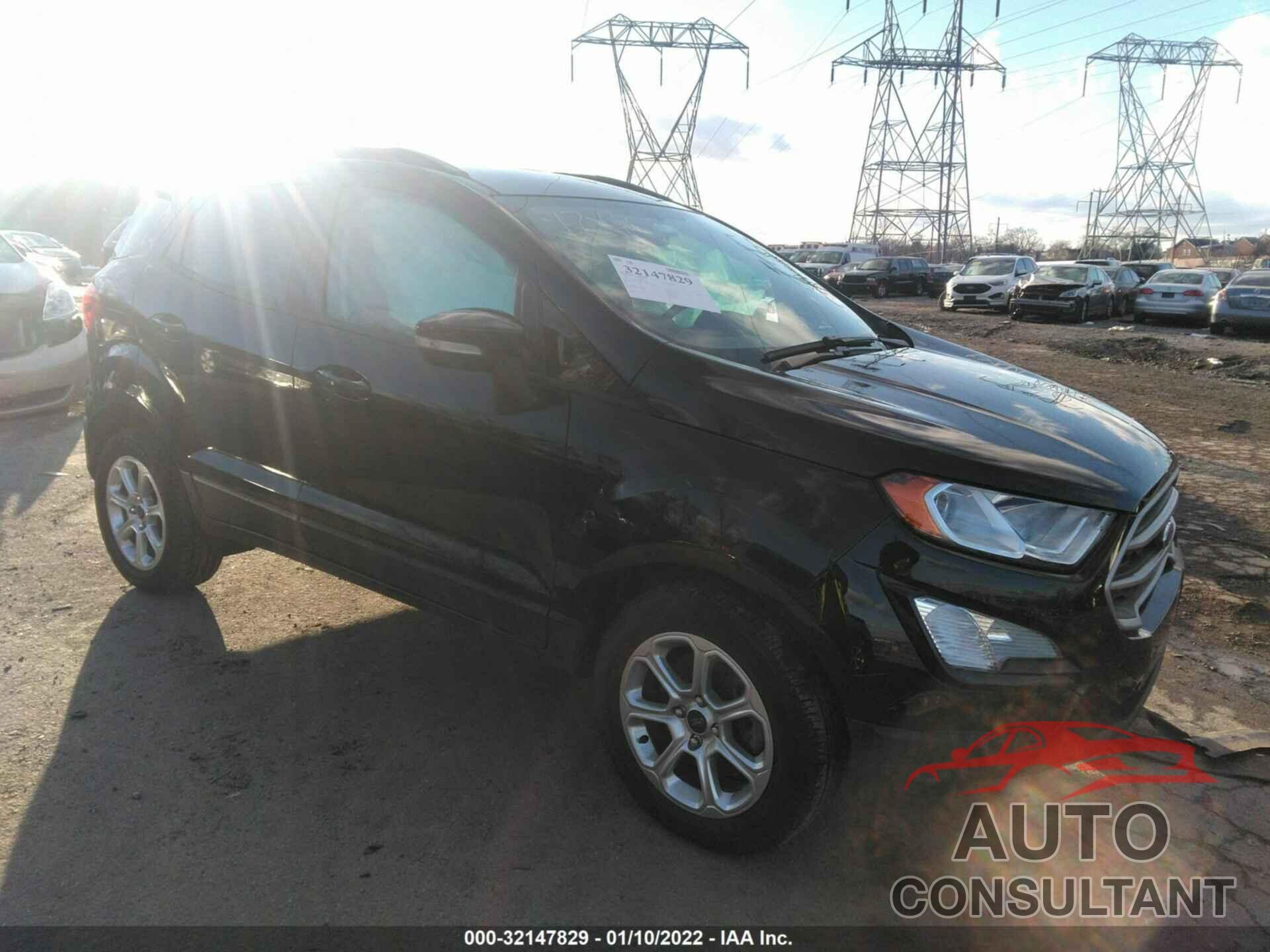 FORD ECOSPORT 2018 - MAJ3P1TE7JC235698