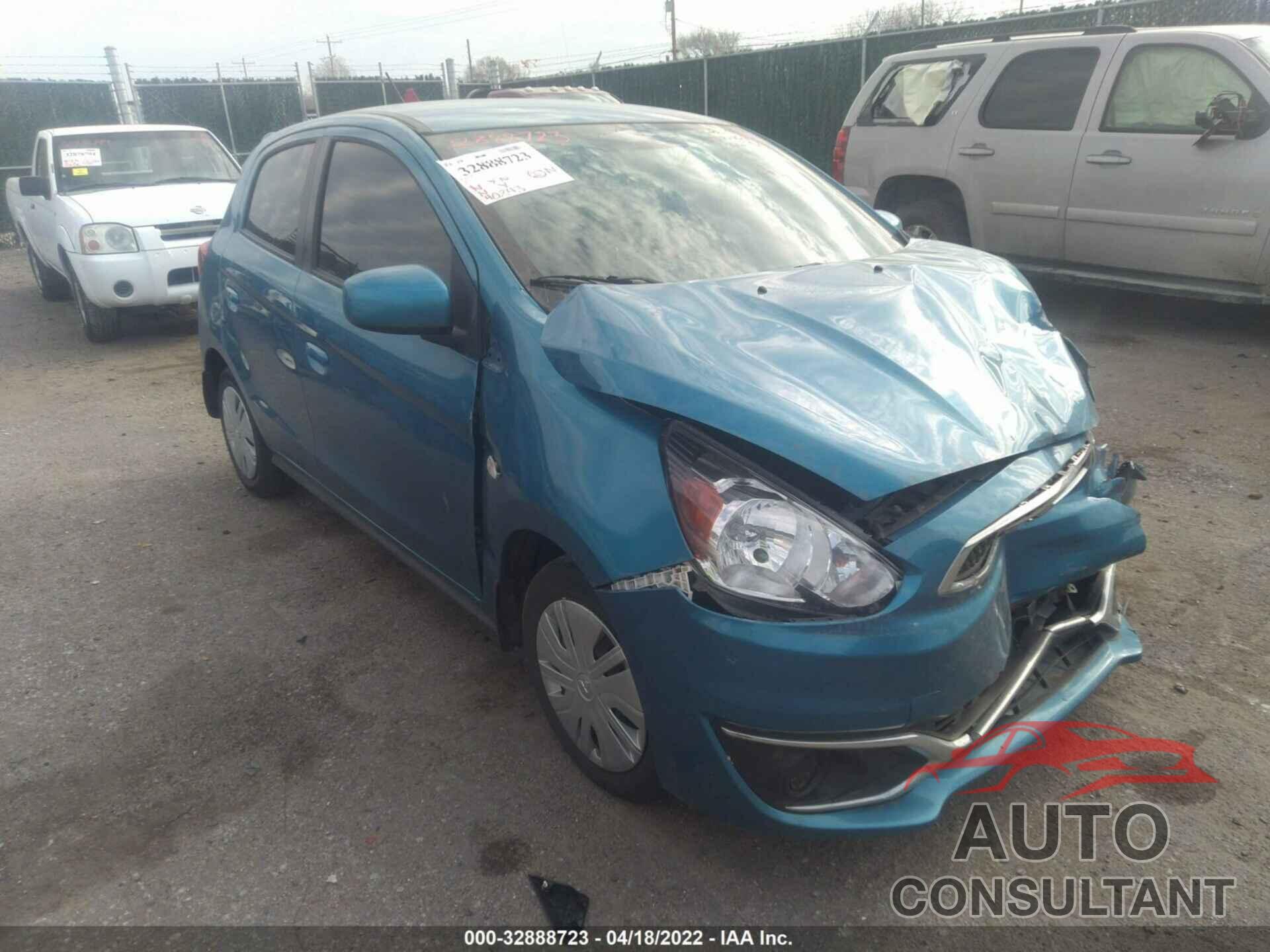 MITSUBISHI MIRAGE 2018 - ML32A3HJ1JH005699