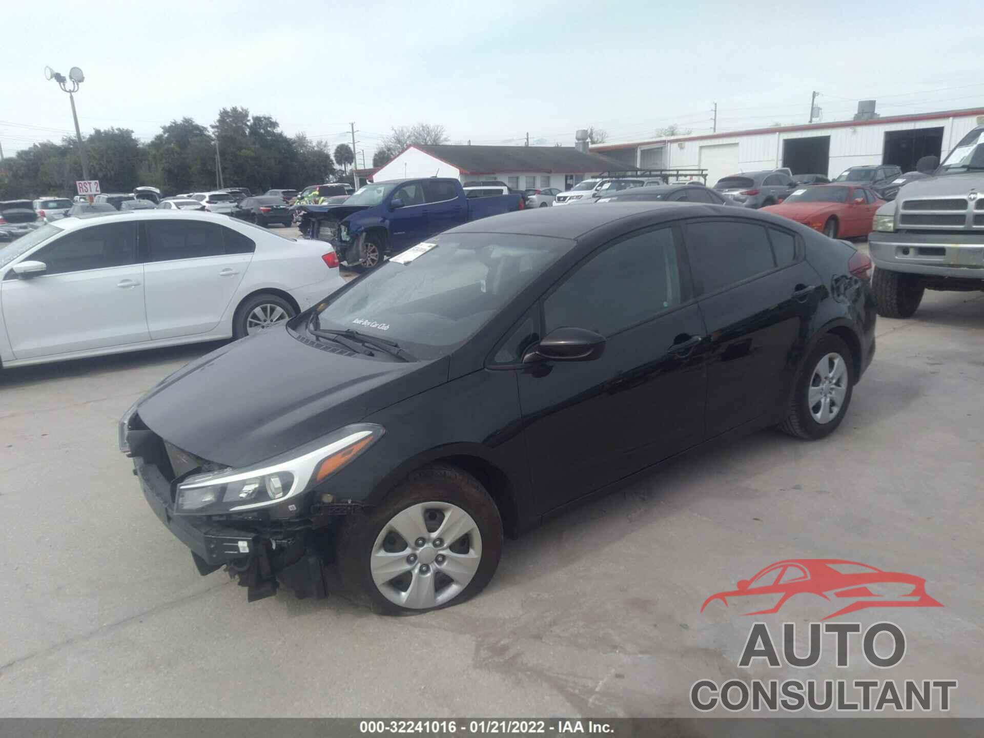 KIA FORTE 2017 - 3KPFK4A78HE027716