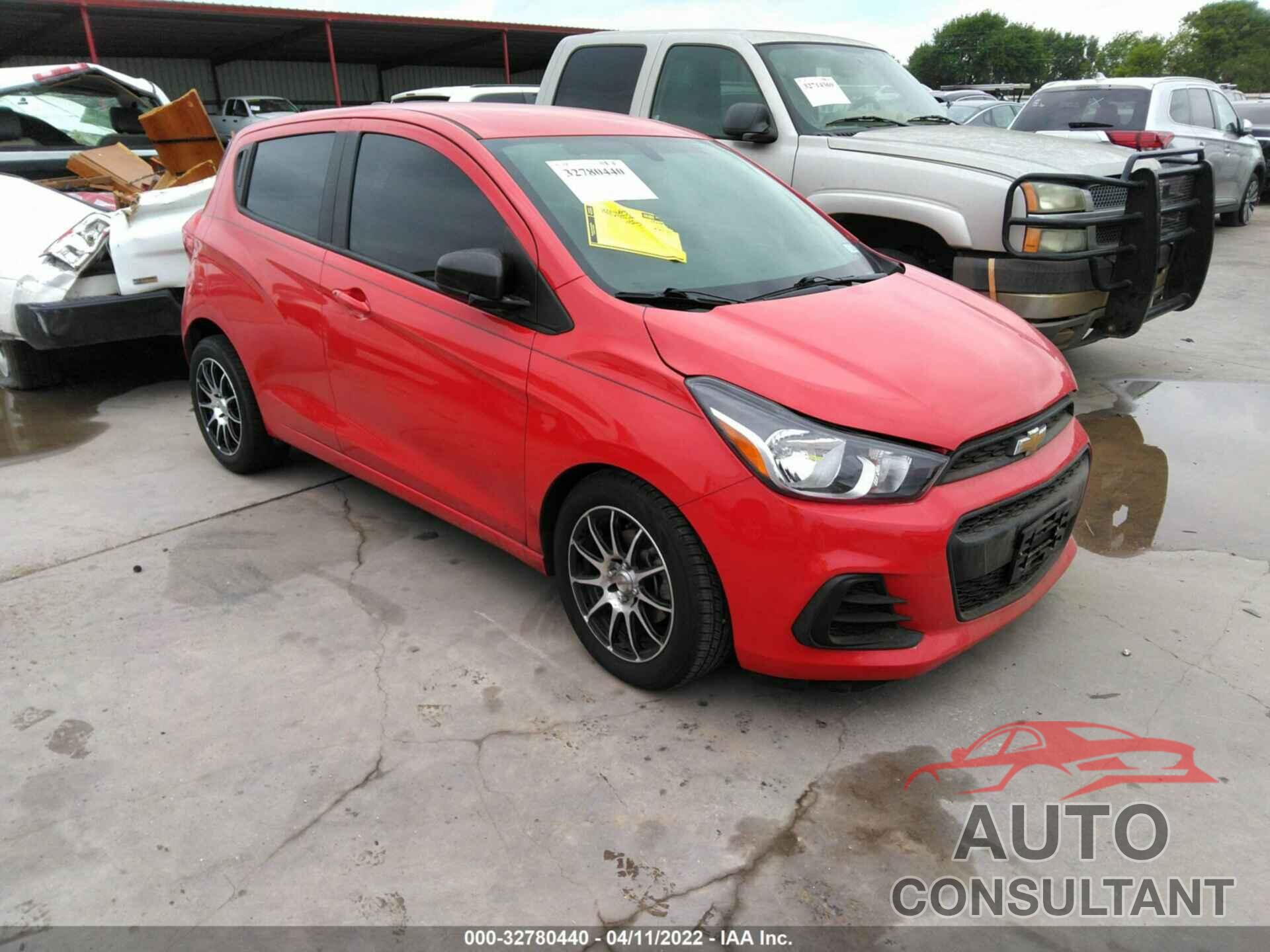 CHEVROLET SPARK 2018 - KL8CB6SA2JC432596