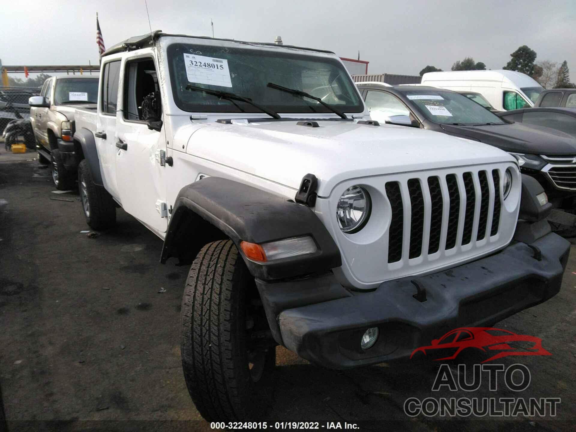 JEEP GLADIATOR 2020 - 1C6HJTAG8LL129630