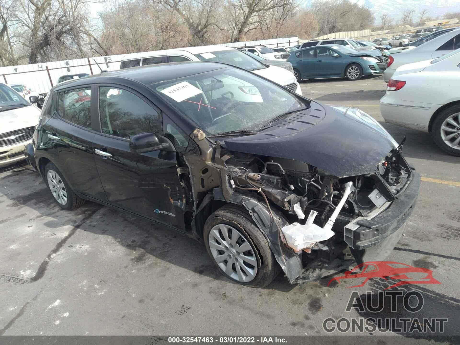 NISSAN LEAF 2016 - 1N4AZ0CP9GC305532