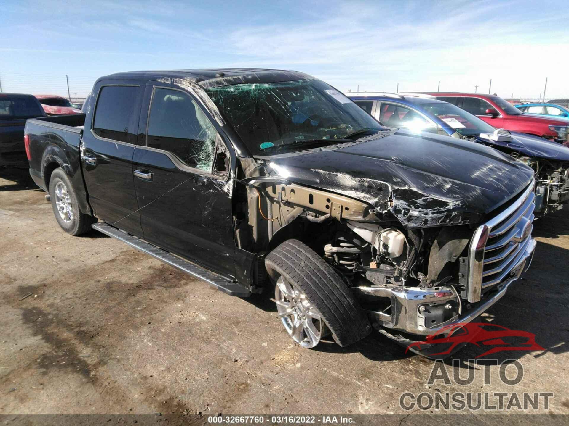 FORD F-150 2017 - 1FTEW1C81HFA75715