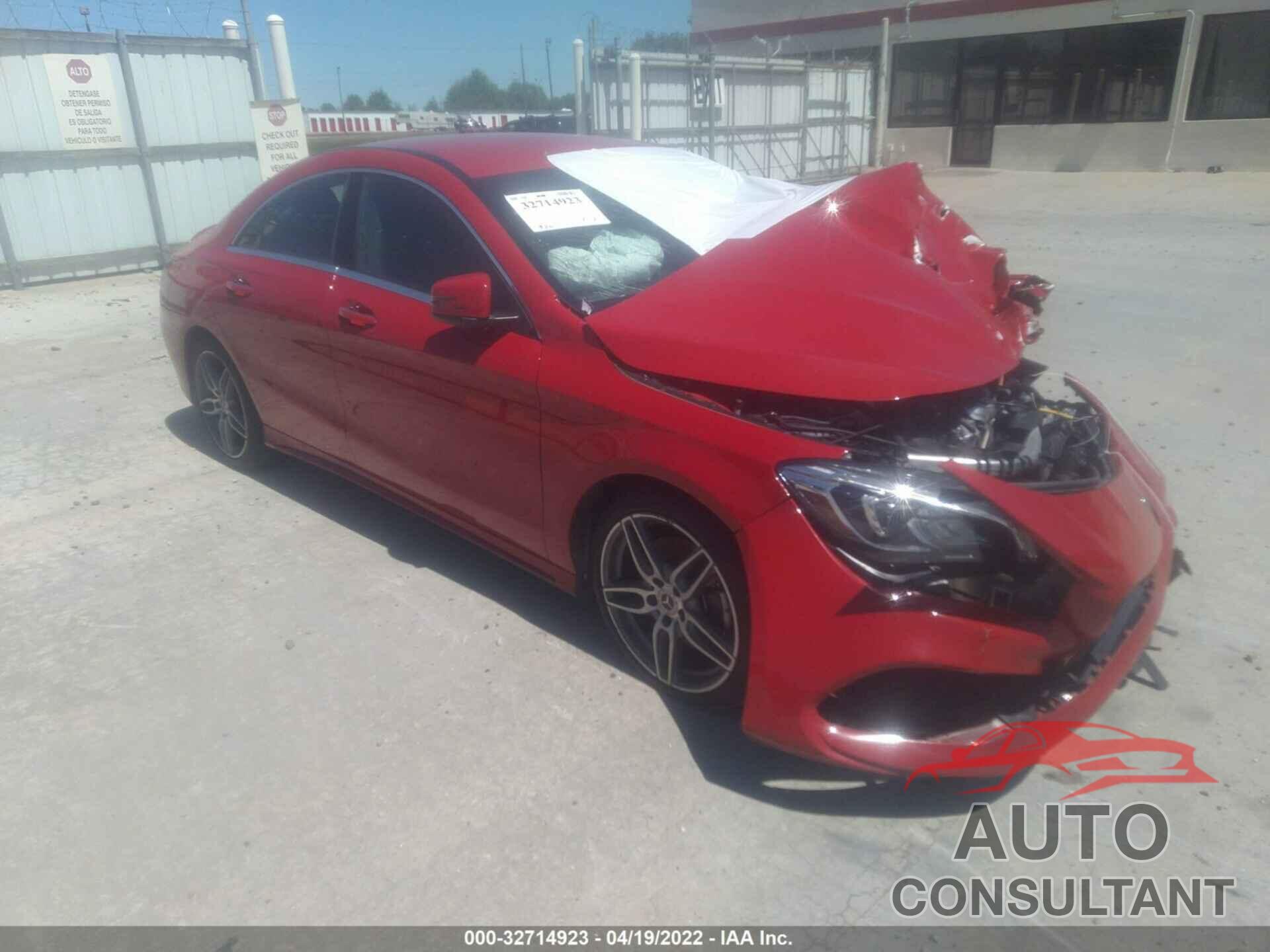 MERCEDES-BENZ CLA 2018 - WDDSJ4EB1JN675566