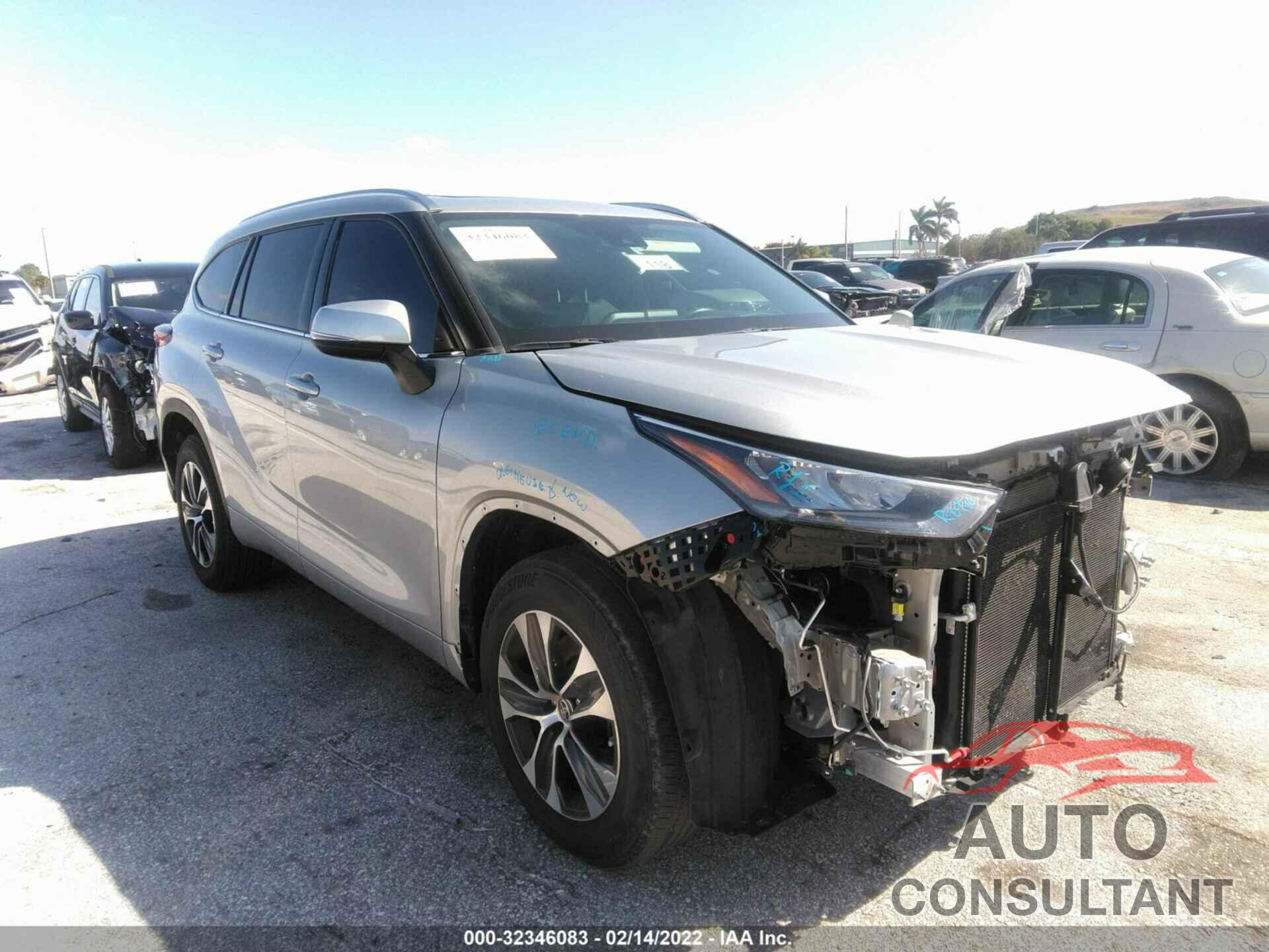 TOYOTA HIGHLANDER 2020 - 5TDHZRAH5LS510329