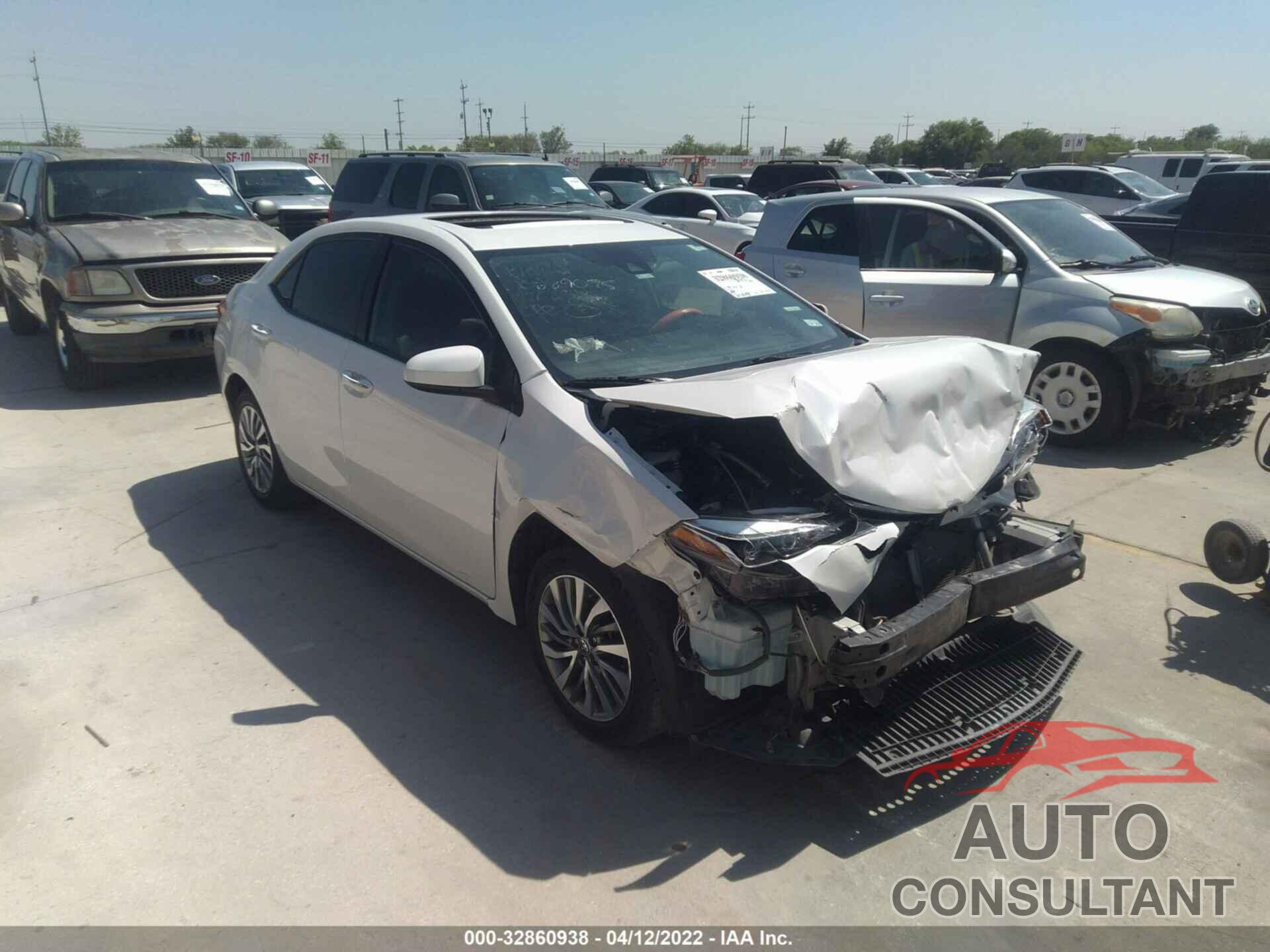 TOYOTA COROLLA 2019 - 5YFBURHE3KP876832
