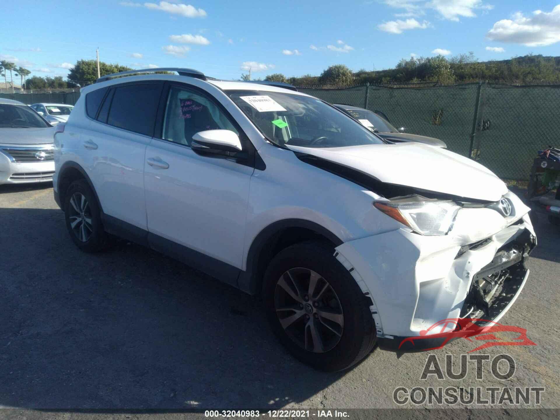 TOYOTA RAV4 2016 - 2T3WFREVXGW247565