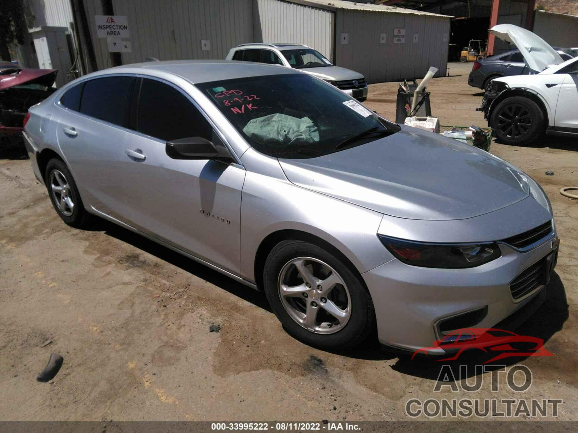 CHEVROLET MALIBU 2017 - 1G1ZB5ST4HF280514