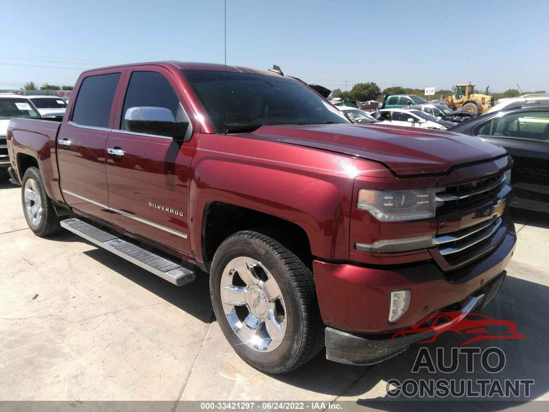 CHEVROLET SILVERADO 1500 2016 - 3GCUKSEC5GG223974