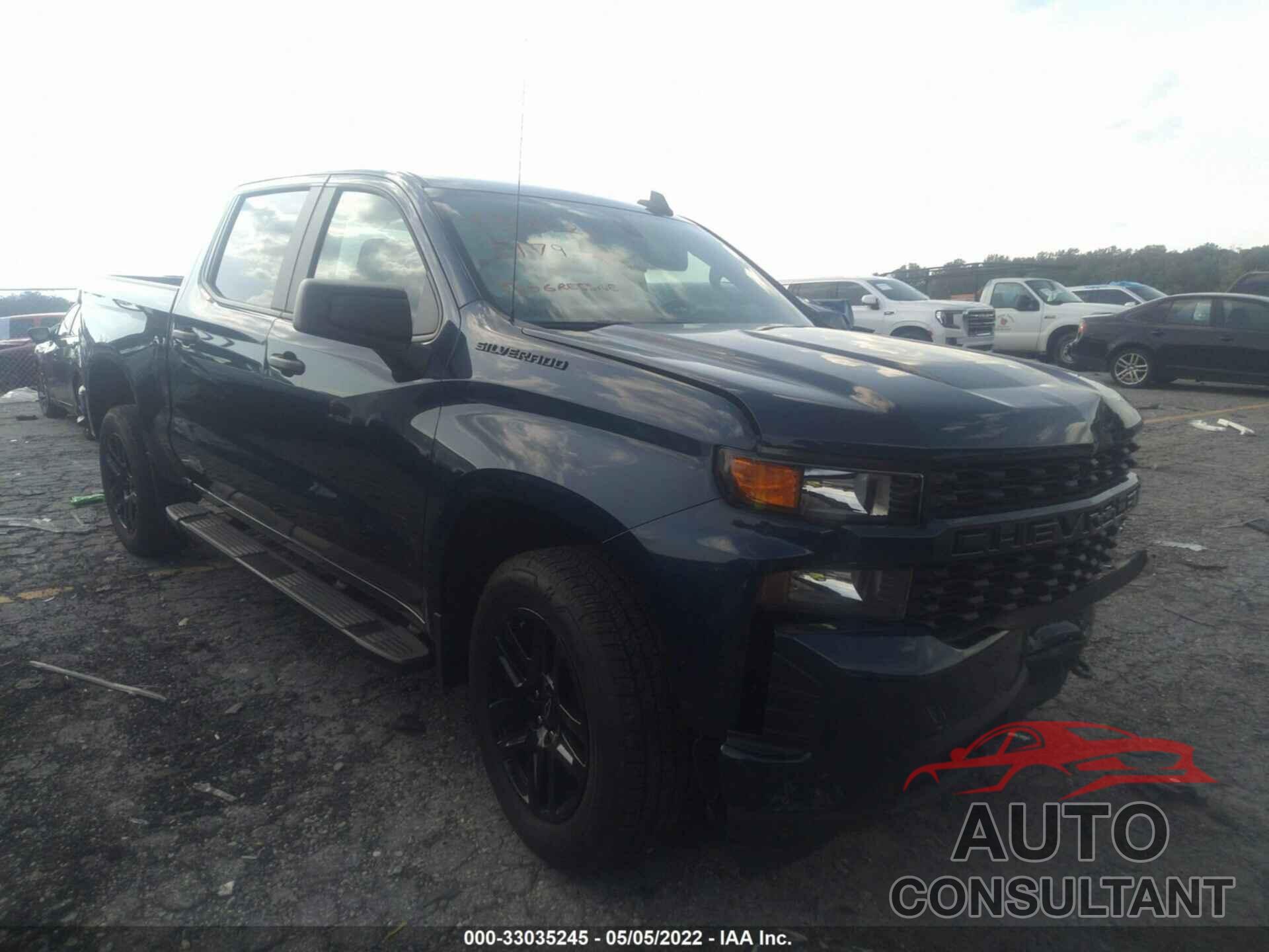 CHEVROLET SILVERADO 1500 2021 - 3GCPWBEK8MG455179