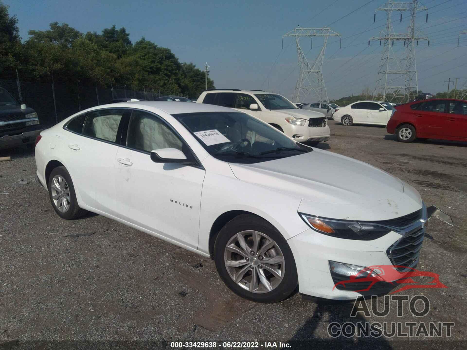 CHEVROLET MALIBU 2020 - 1G1ZD5ST6LF092595
