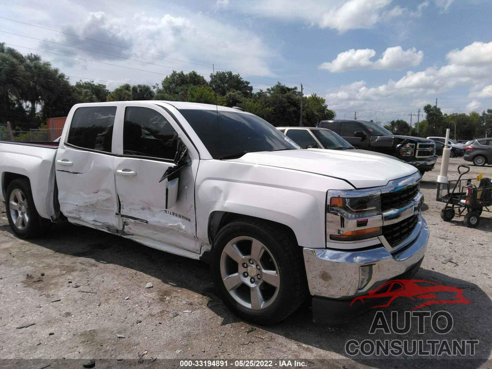 CHEVROLET SILVERADO 1500 2017 - 3GCPCREC7HG188293