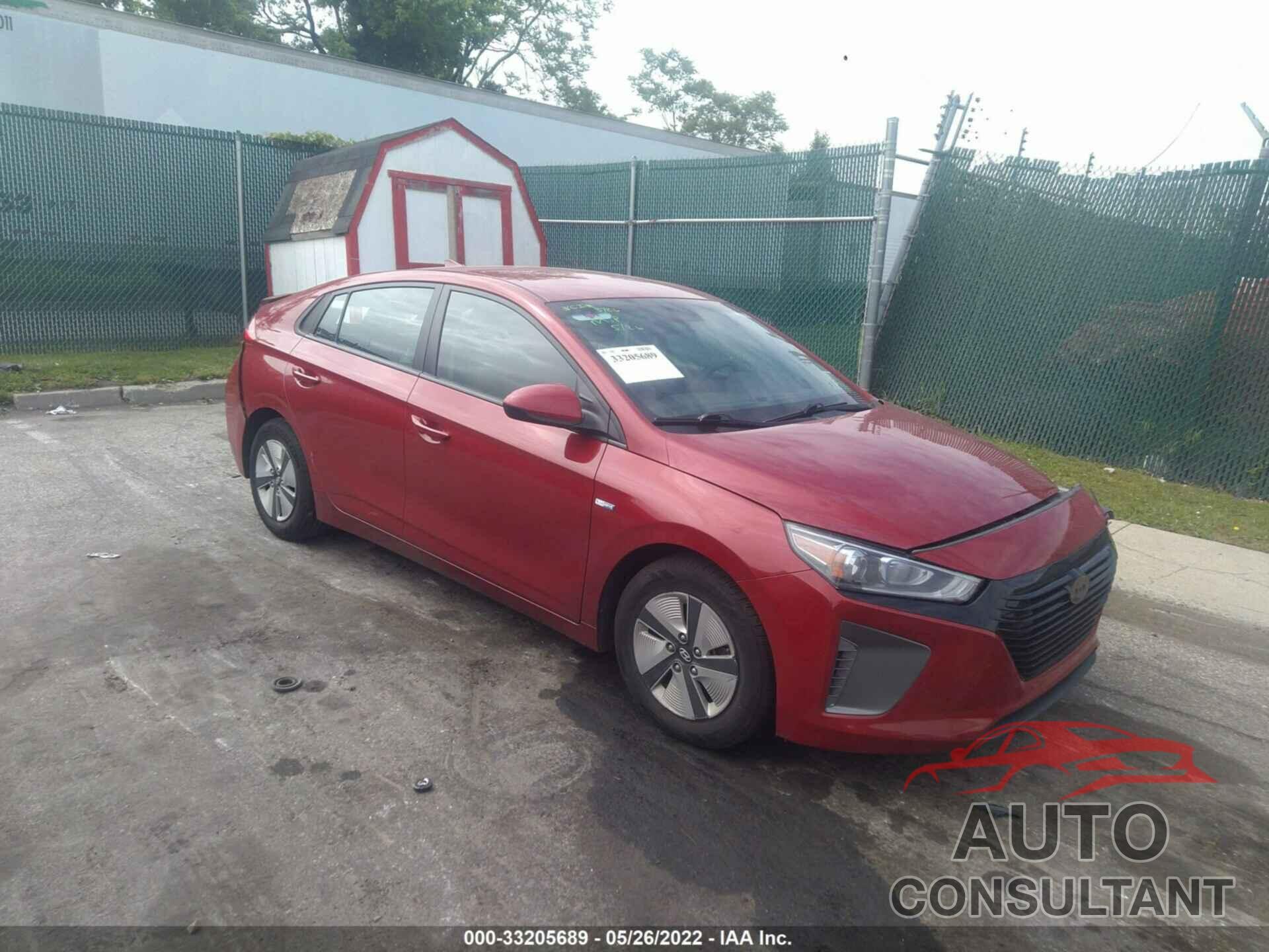 HYUNDAI IONIQ HYBRID 2019 - KMHC65LC0KU178397