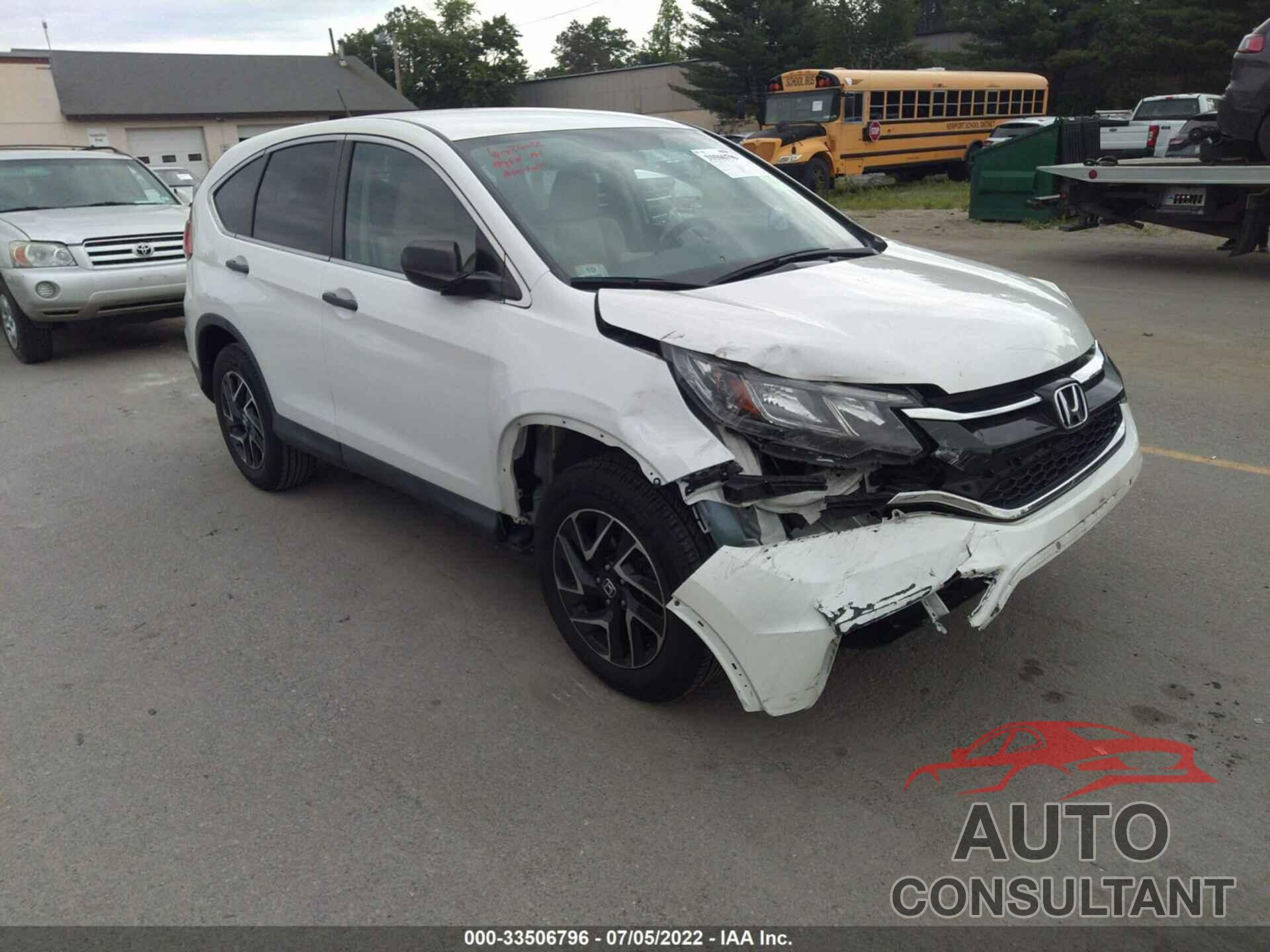HONDA CR-V 2016 - 5J6RM4H4XGL100393