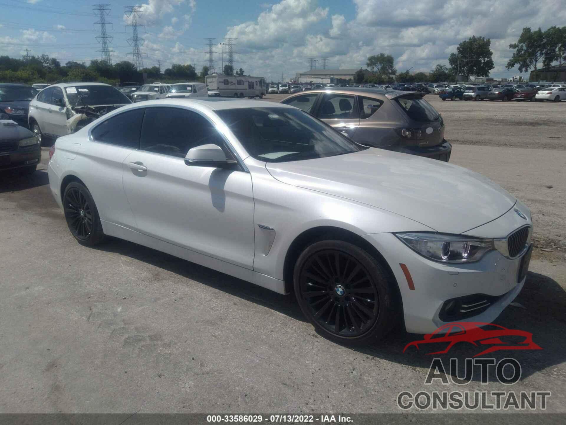 BMW 4 SERIES 2016 - WBA3N9C55GK249352