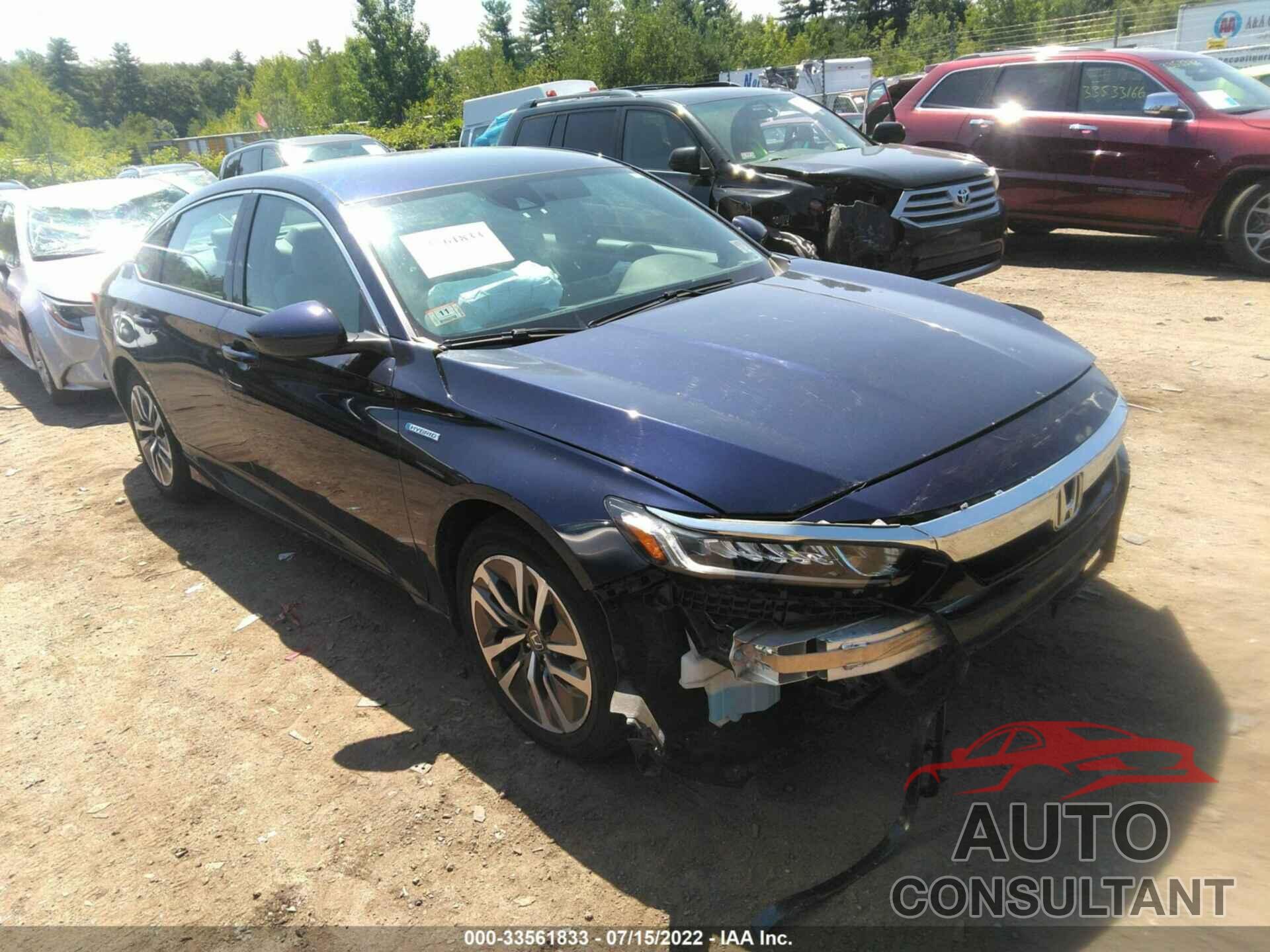 HONDA ACCORD HYBRID 2018 - 1HGCV3F1XJA009494