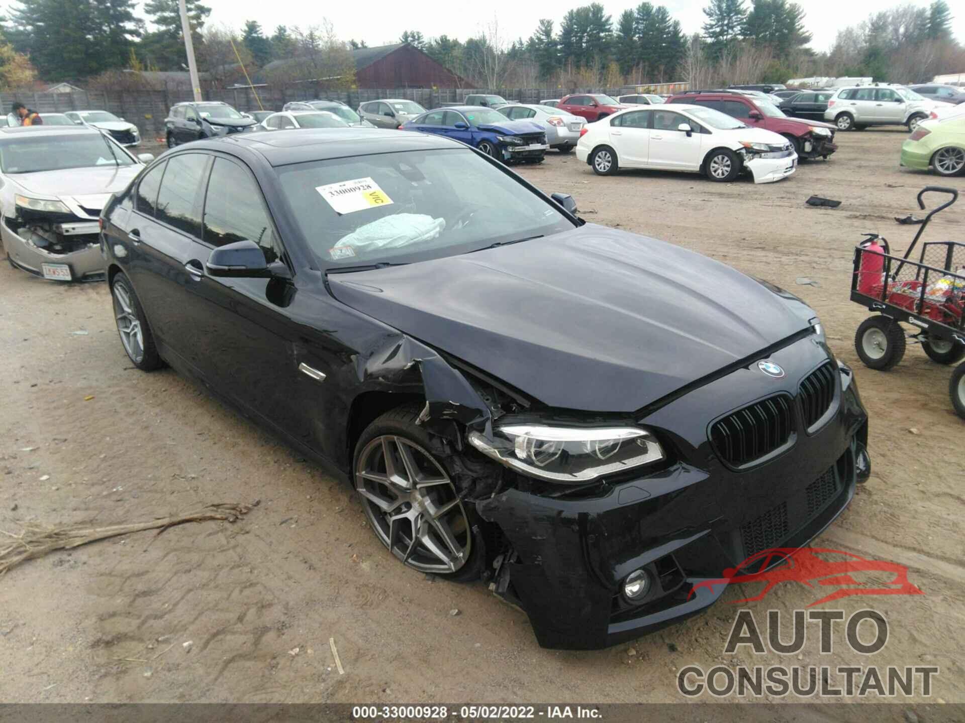 BMW 5 SERIES 2016 - WBAKP9C53GG587471