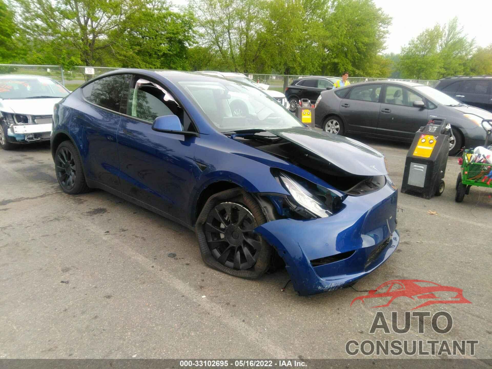 TESLA MODEL Y 2022 - 7SAYGDEE1NF394310
