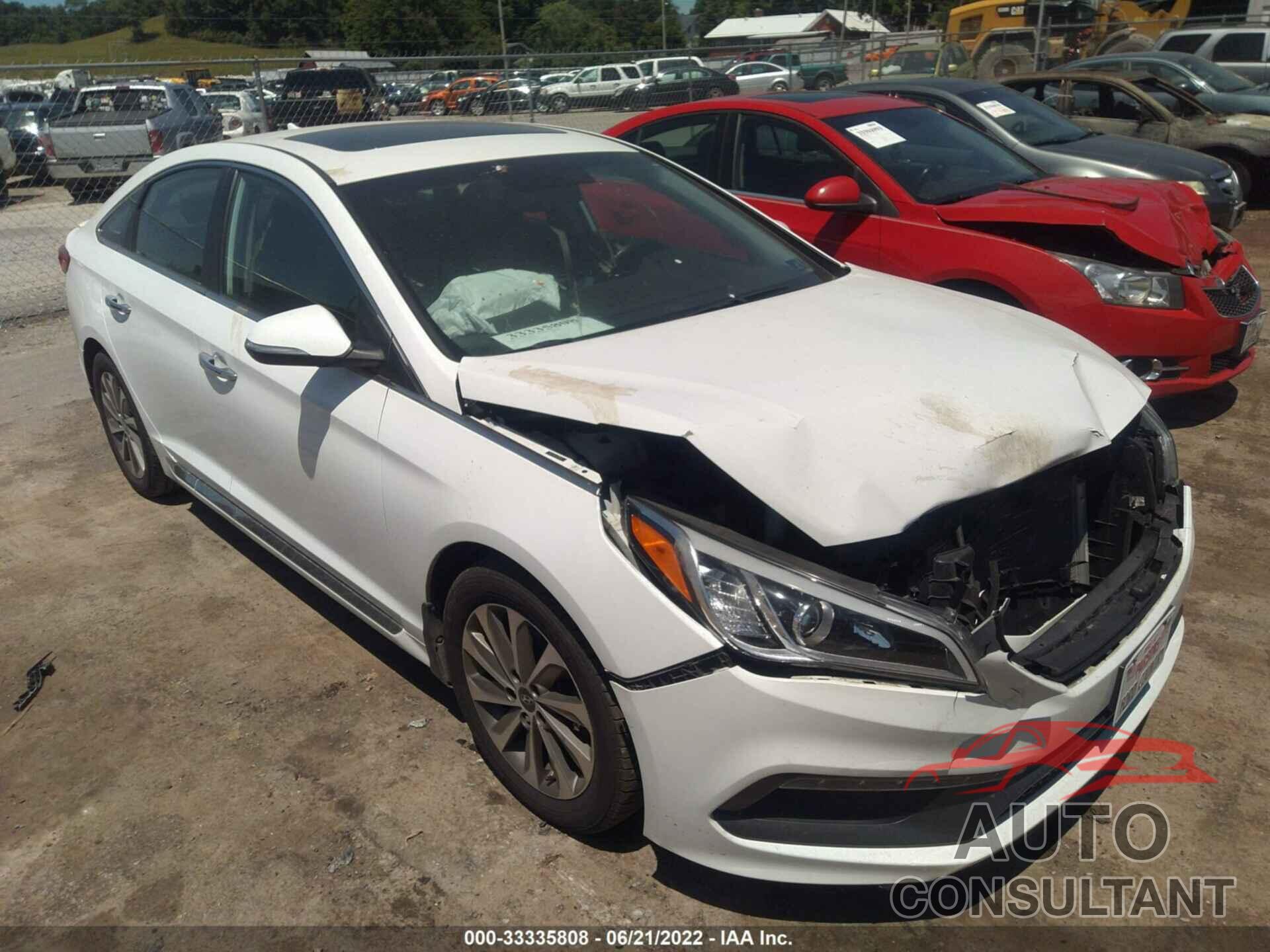 HYUNDAI SONATA 2017 - 5NPE34AF5HH480557