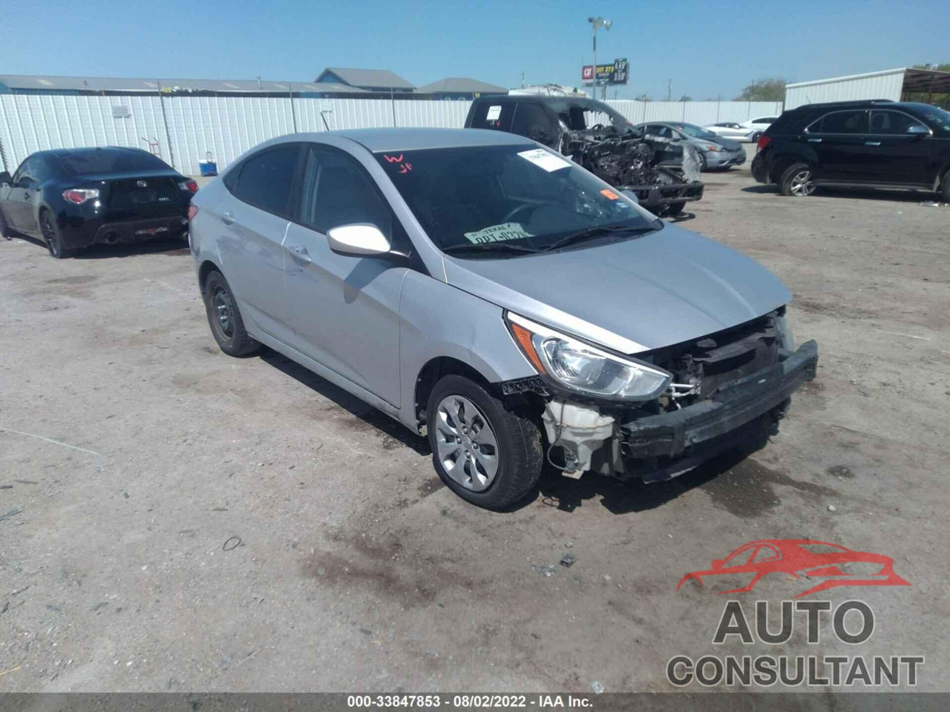 HYUNDAI ACCENT 2016 - KMHCT4AE9GU004164