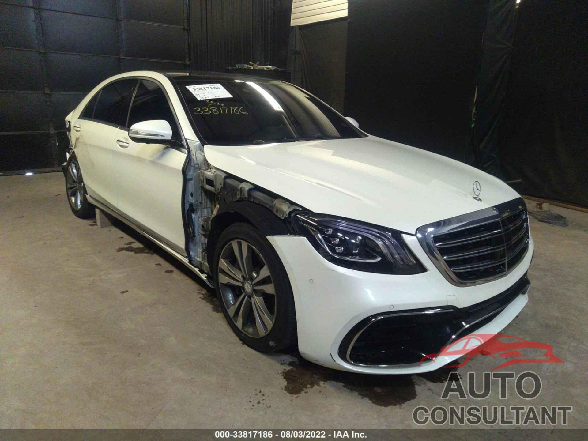 MERCEDES-BENZ S-CLASS 2017 - WDDUG8FB5HA320172