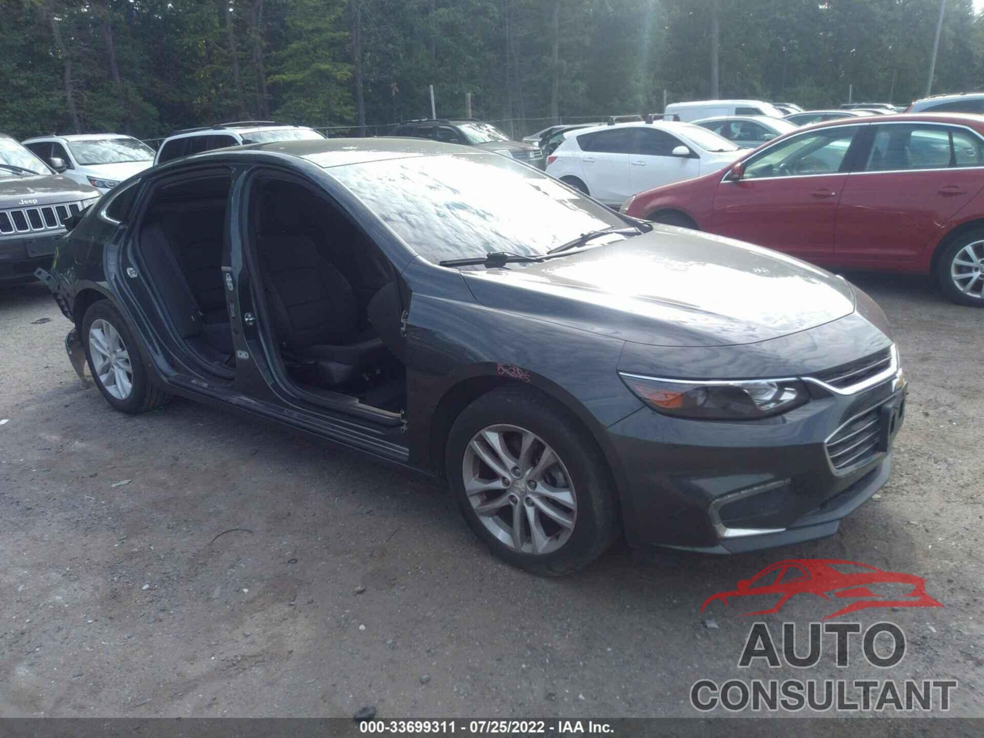 CHEVROLET MALIBU 2016 - 1G1ZE5ST2GF301415