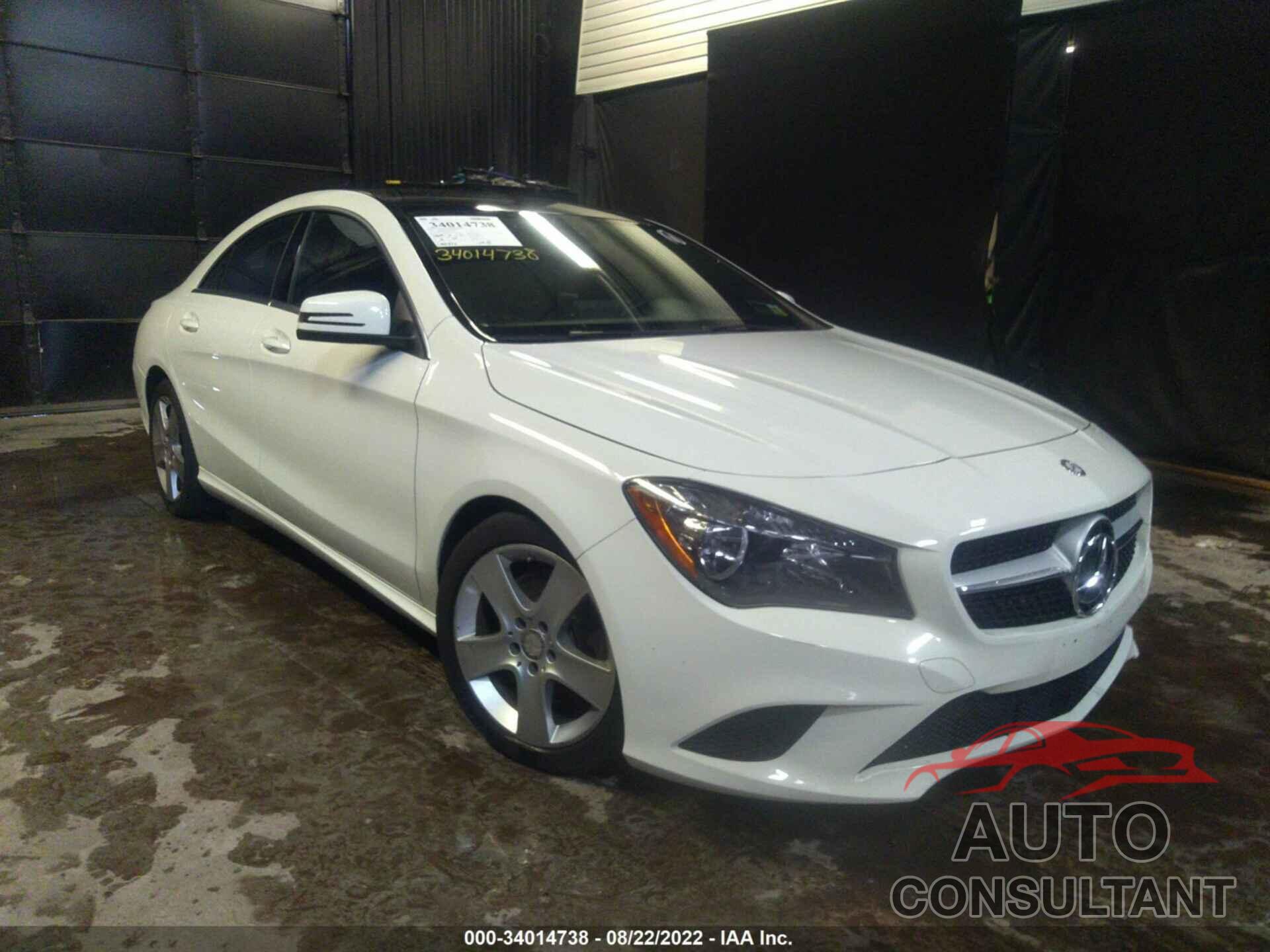 MERCEDES-BENZ CLA 2016 - WDDSJ4EBXGN386212