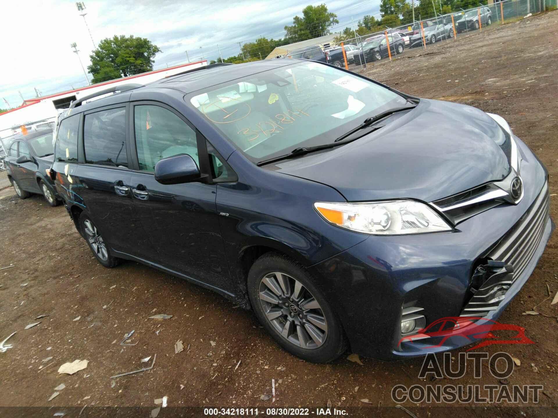 TOYOTA SIENNA 2020 - 5TDDZ3DC6LS244945