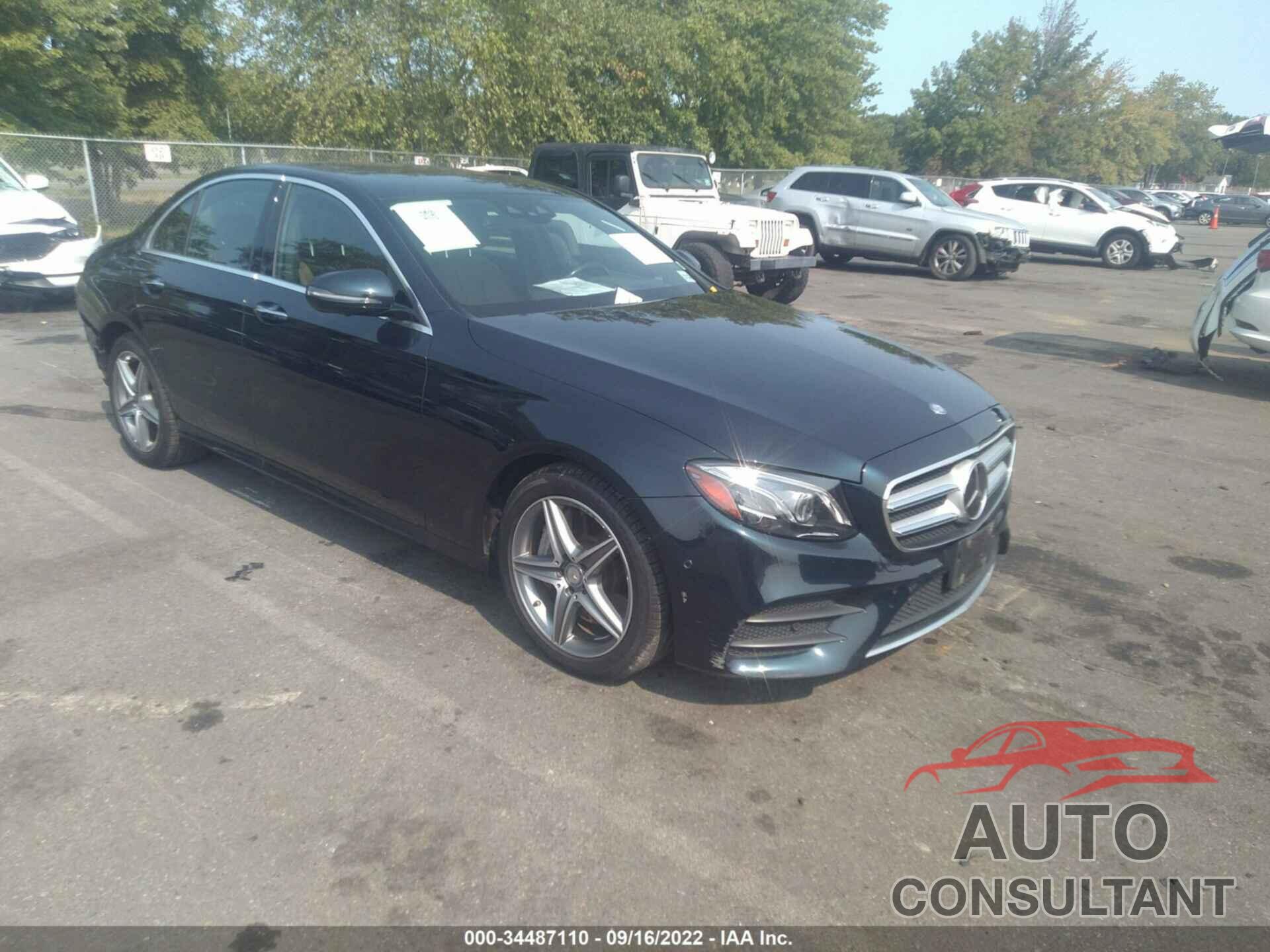 MERCEDES-BENZ E-CLASS 2017 - WDDZF4KBXHA162659