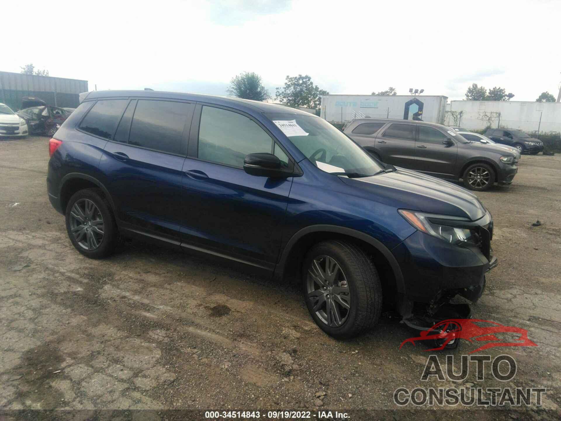 HONDA PASSPORT 2021 - 5FNYF8H50MB024192