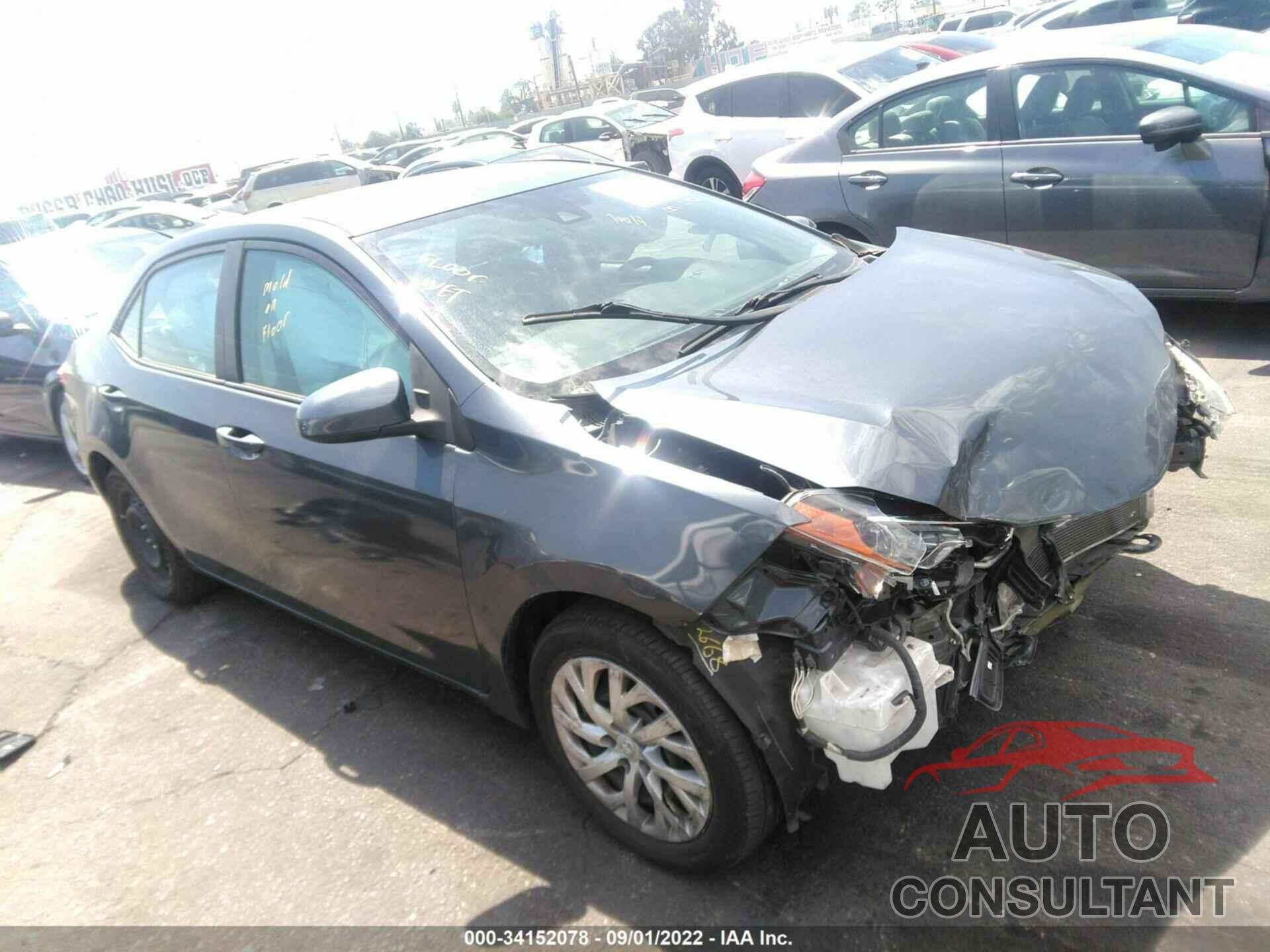 TOYOTA COROLLA 2019 - 2T1BURHE0KC125848